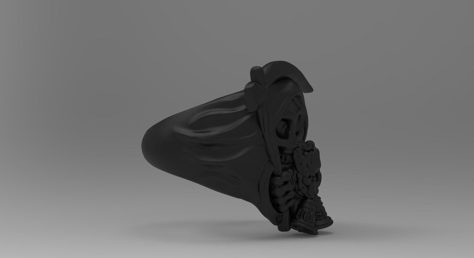 Reaper Ring Embrace the Dark Elegance 3D print model_9