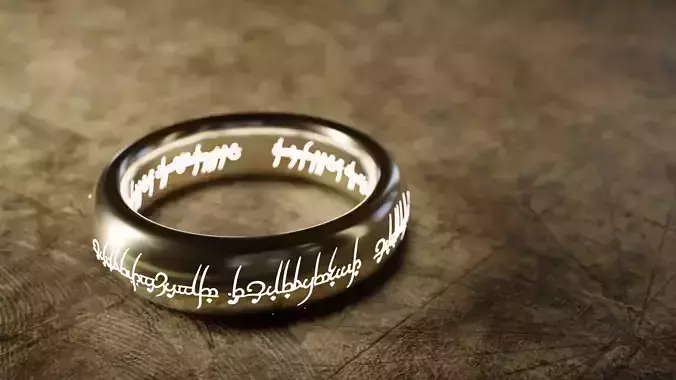 The Ring Of Power 3D model