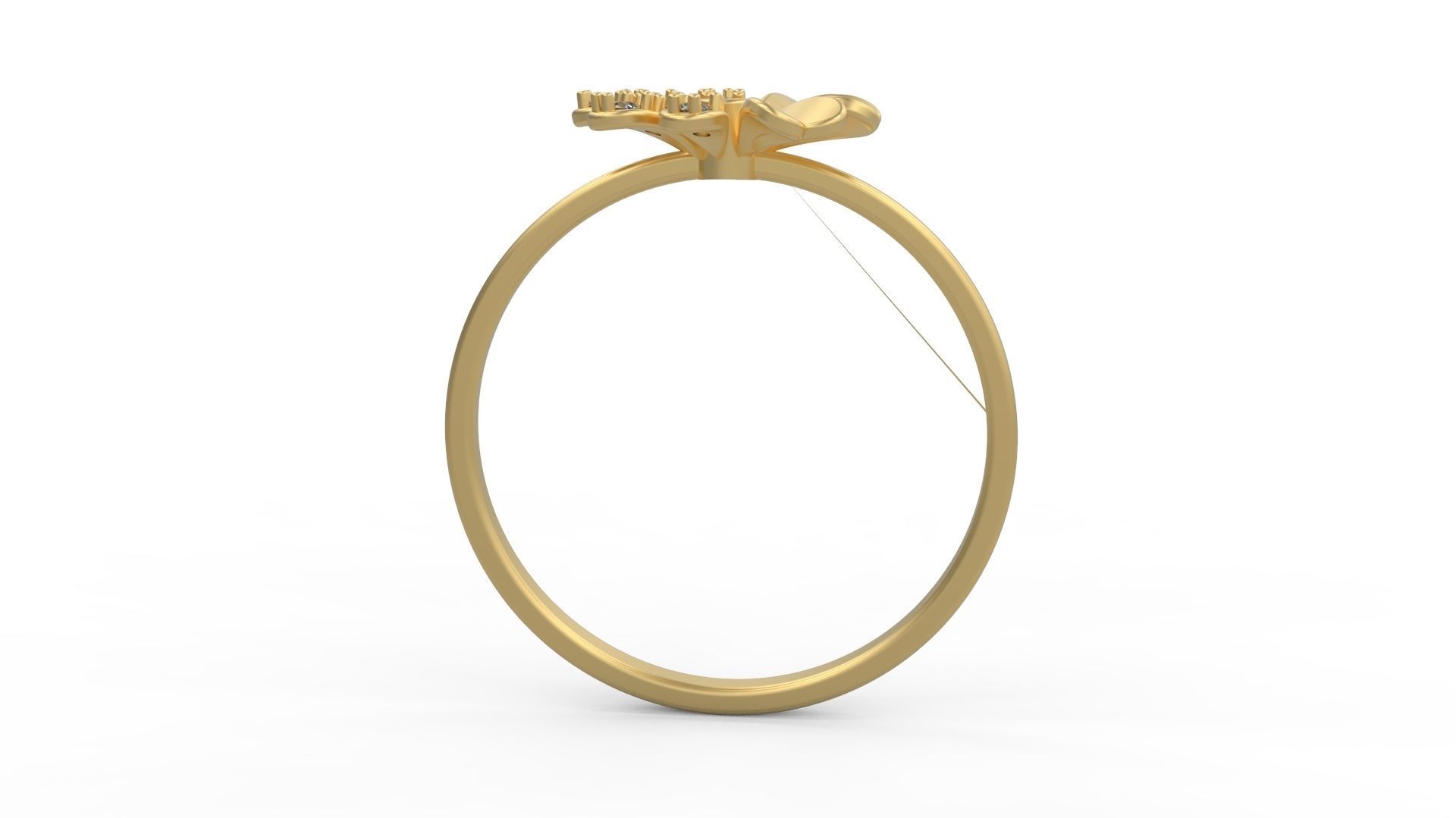 Minimalist Ring 892 3D print model_1