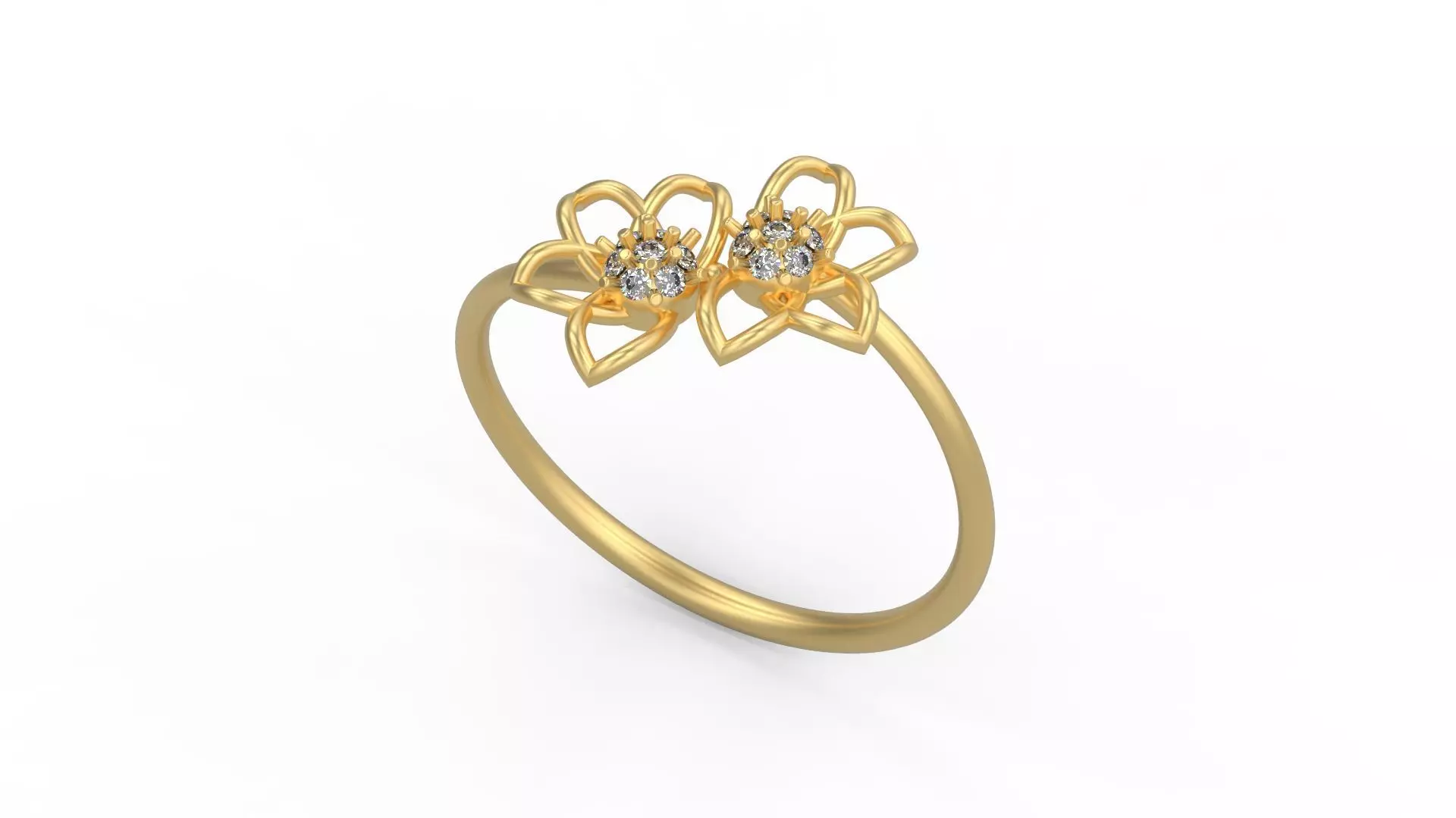 Minimalist Ring 888 3D print model_0