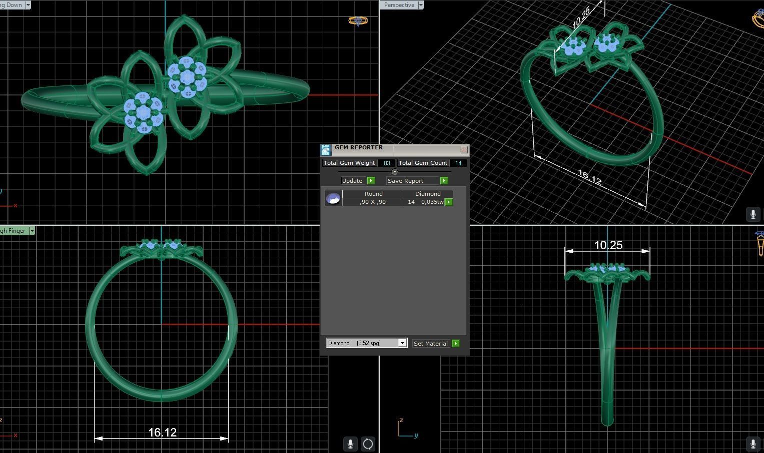 Minimalist Ring 888 3D print model_5