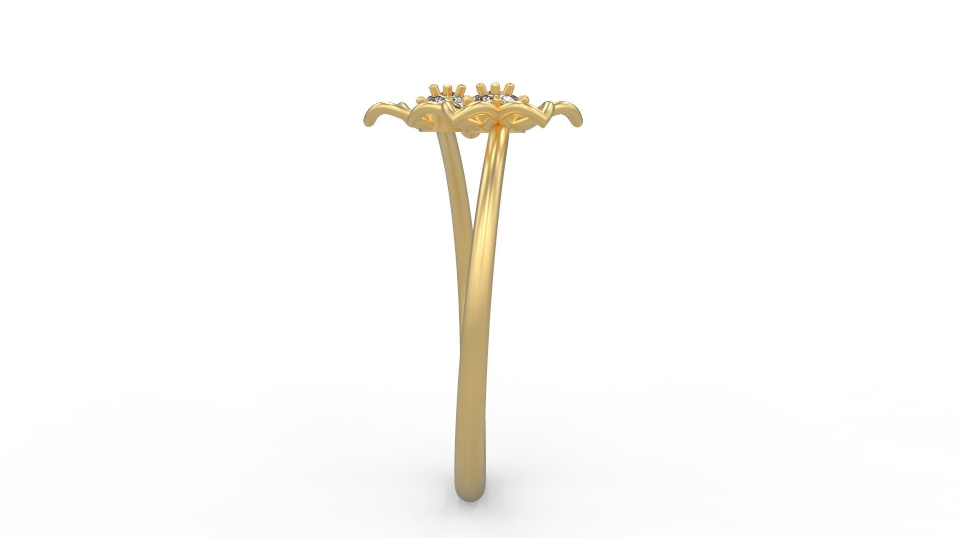 Minimalist Ring 888 3D print model_2