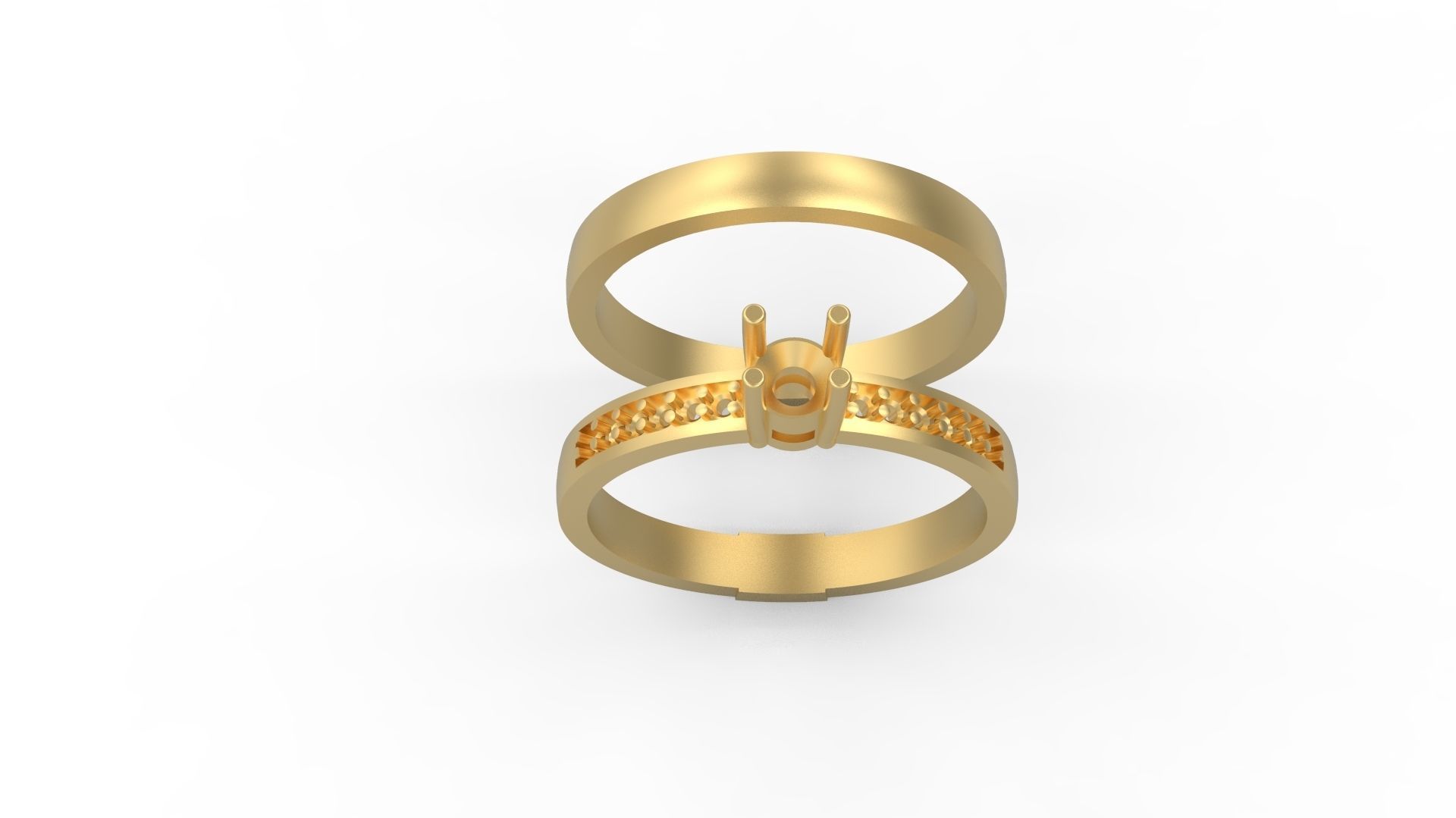 Minimalist Ring 842 3D print model_3