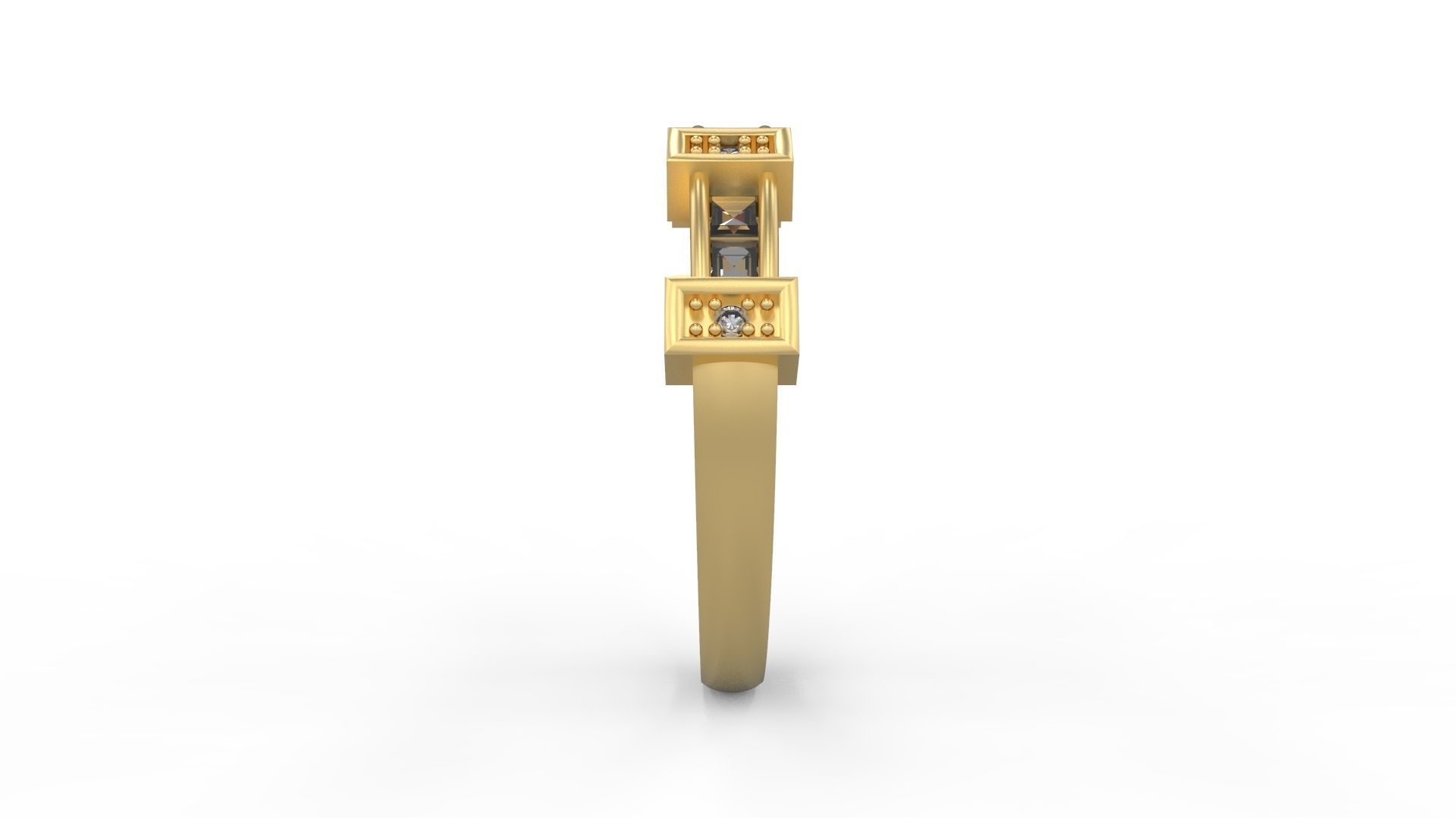 Minimalist Ring 890 3D print model_2