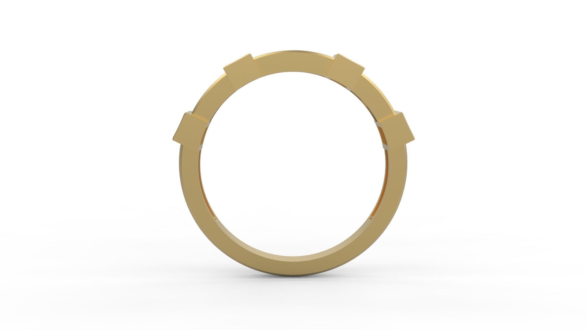 Minimalist Ring 890 3D print model_1