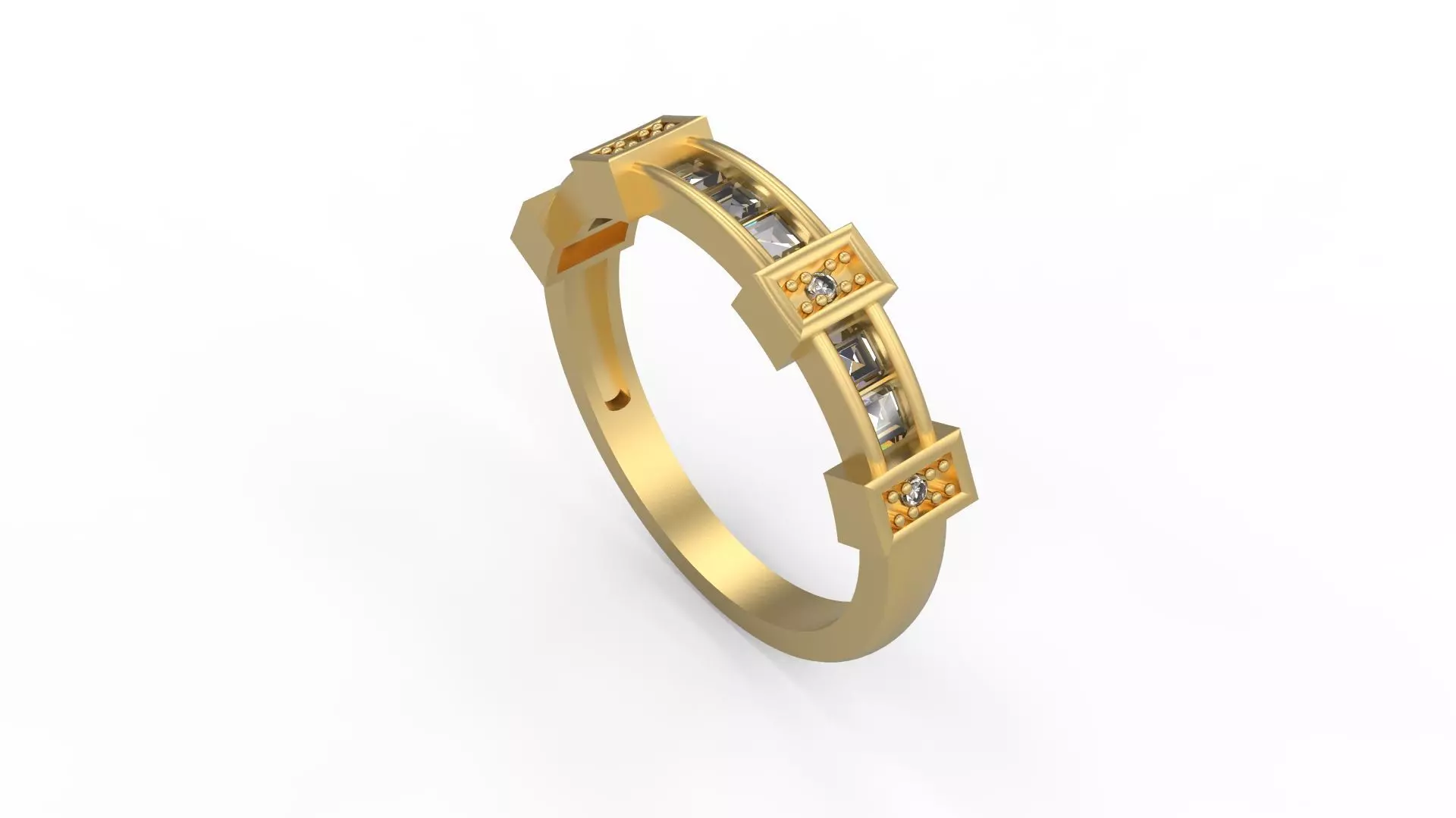 Minimalist Ring 890 3D print model_0