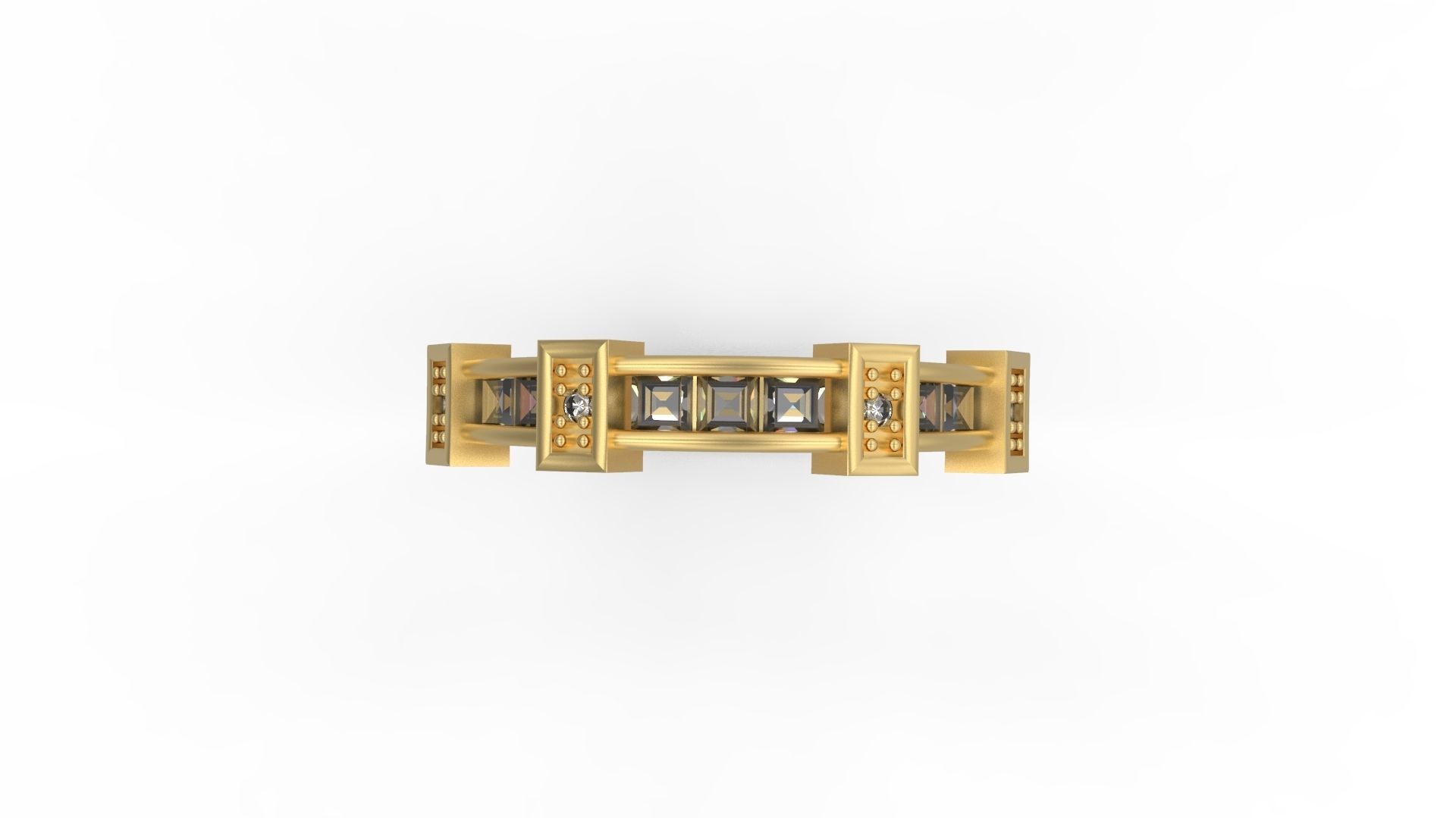 Minimalist Ring 890 3D print model_4