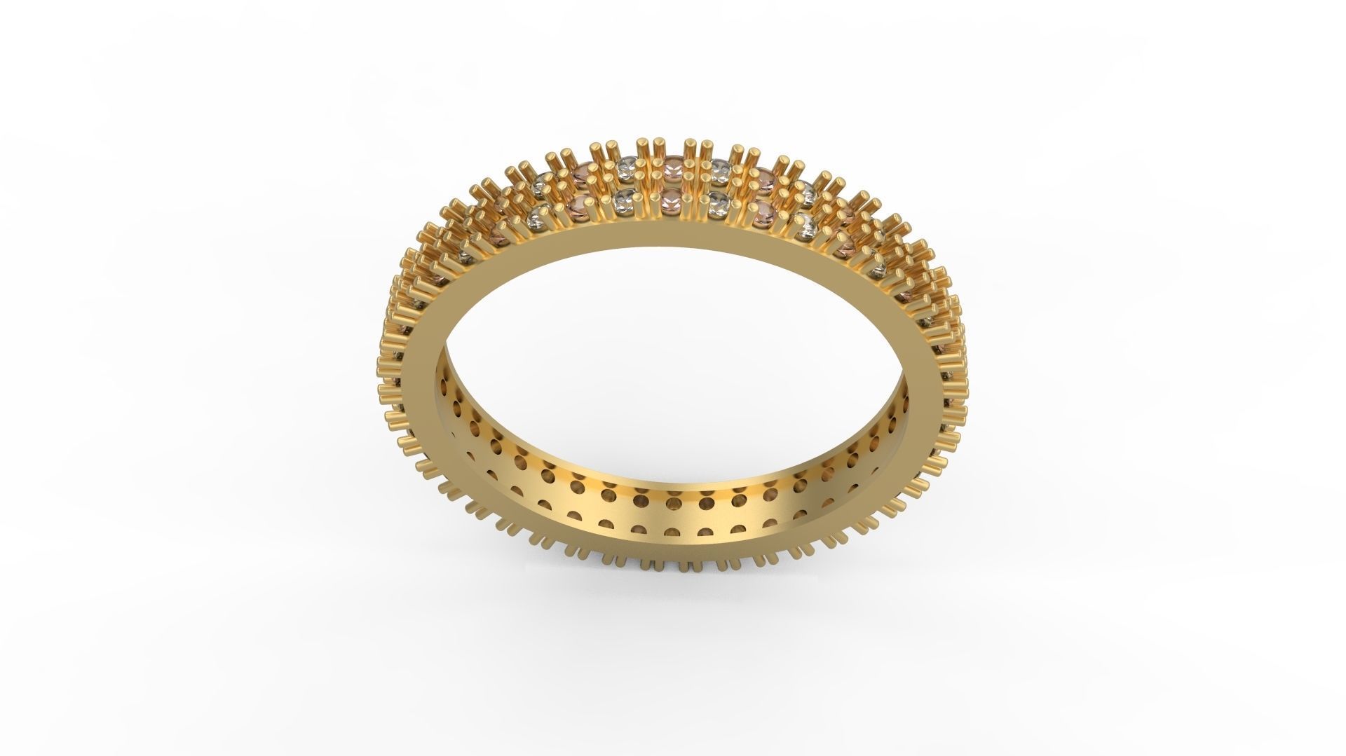 Minimalist Ring 830 3D print model_4