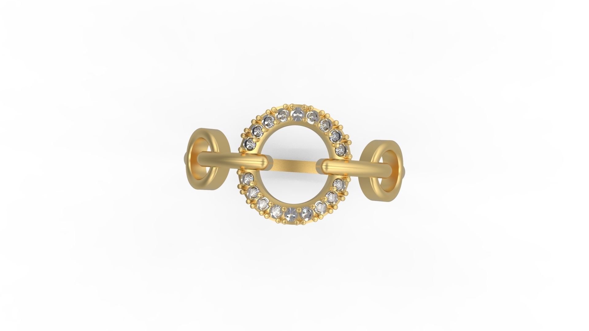 Minimalist Ring 823 3D print model_4