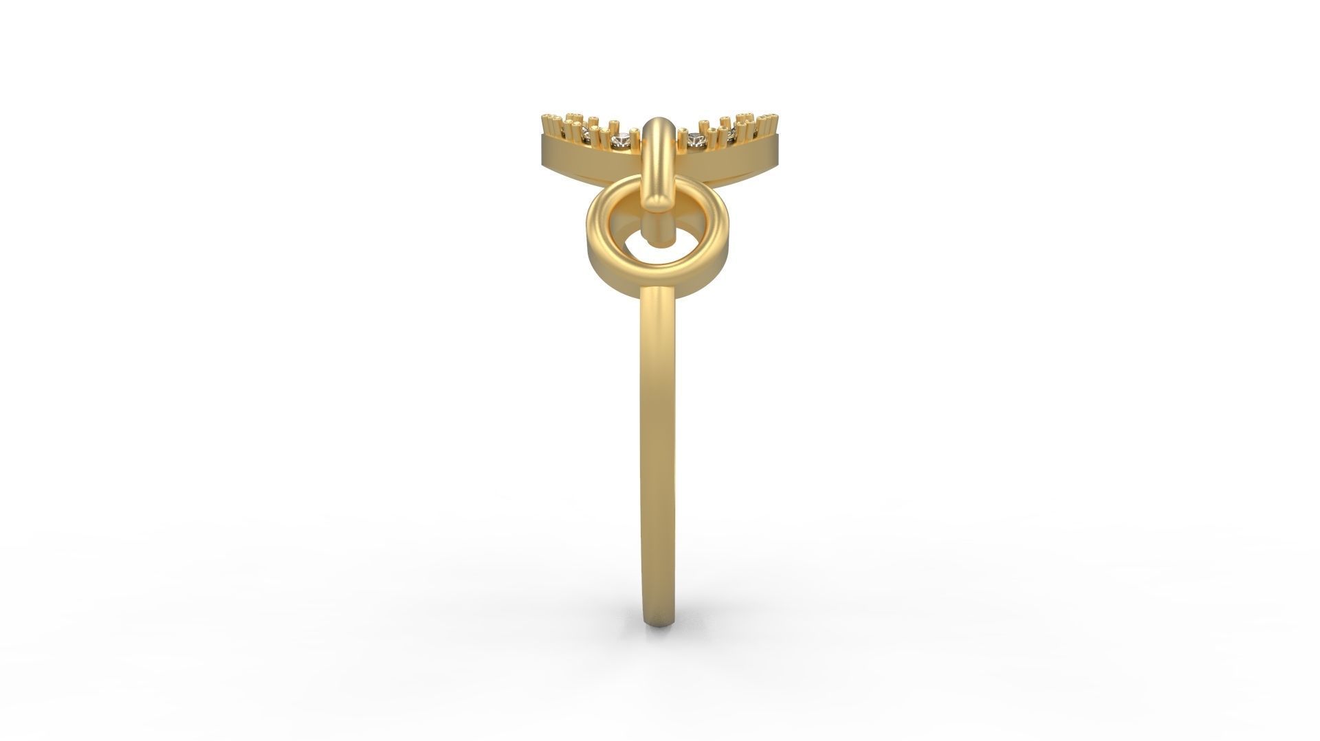 Minimalist Ring 823 3D print model_2