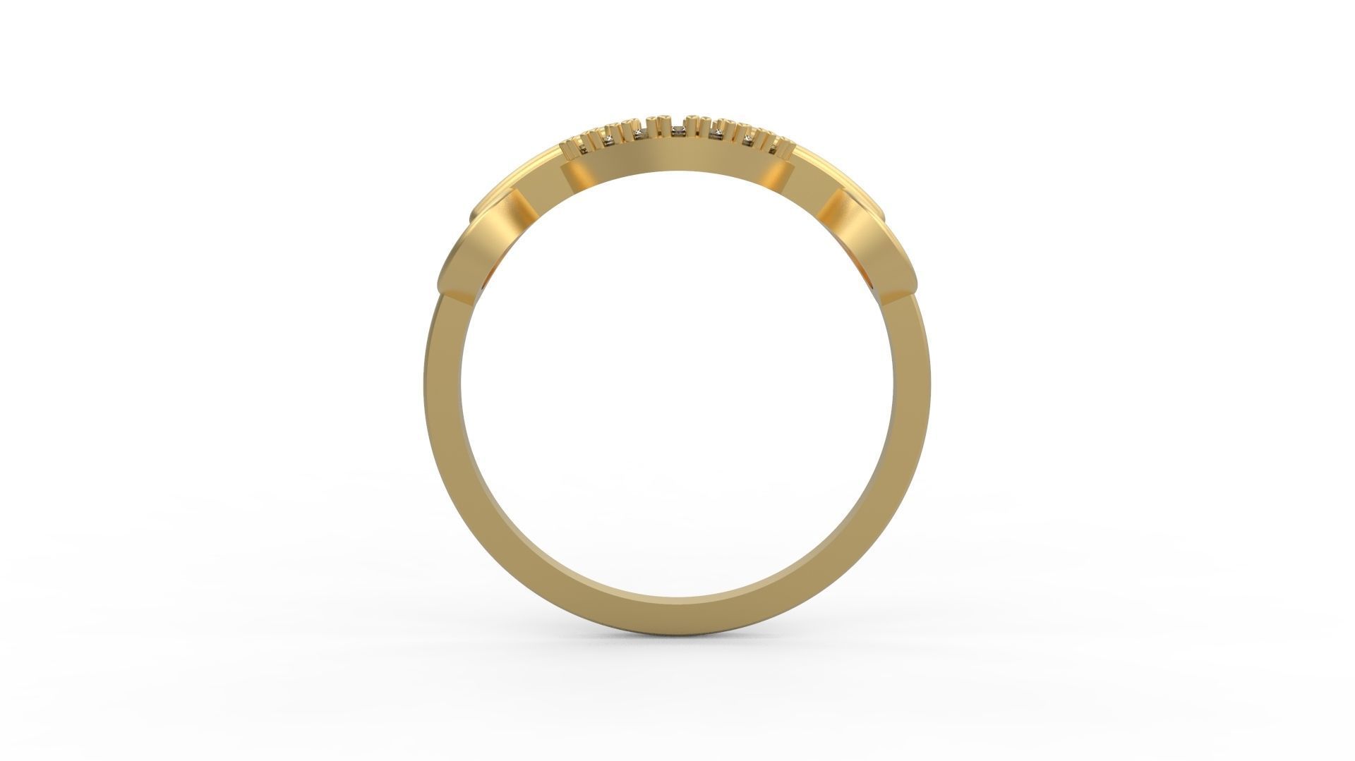 Minimalist Ring 823 3D print model_1