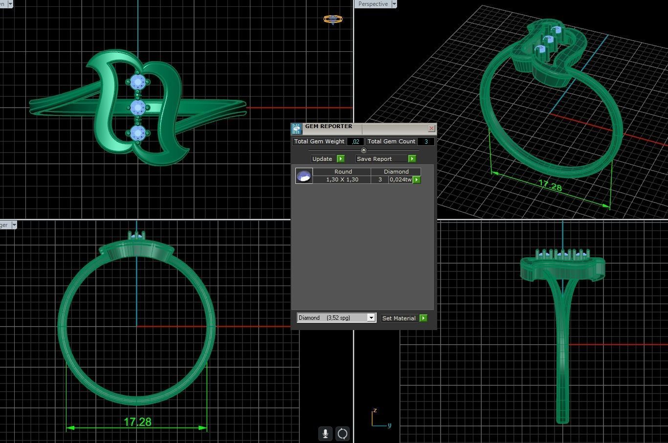 Minimalist Ring 886 3D print model_5
