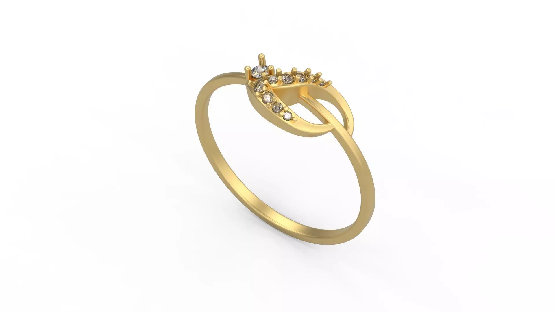 Minimalist Ring 847 3D print model_0