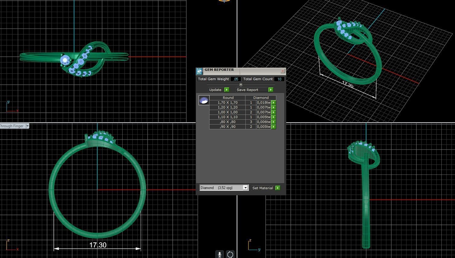 Minimalist Ring 847 3D print model_6