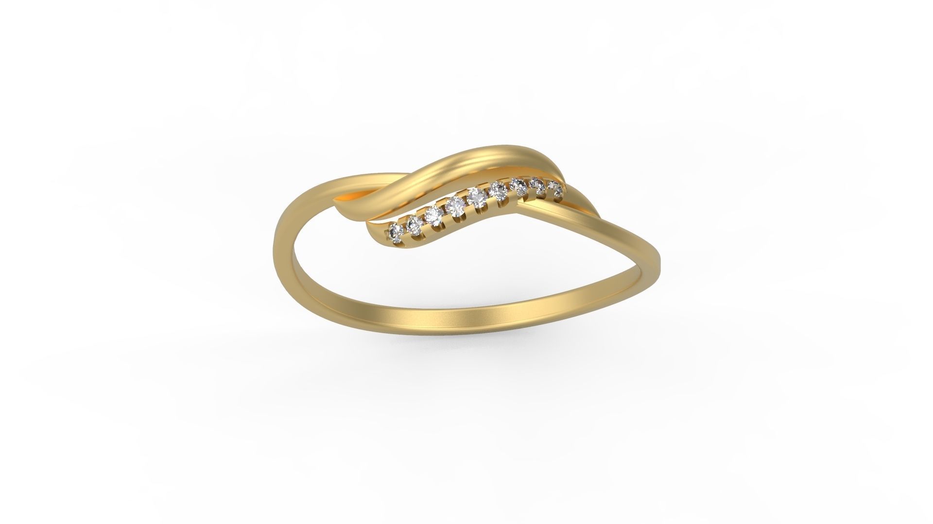 Minimalist Ring 867 3D print model_3