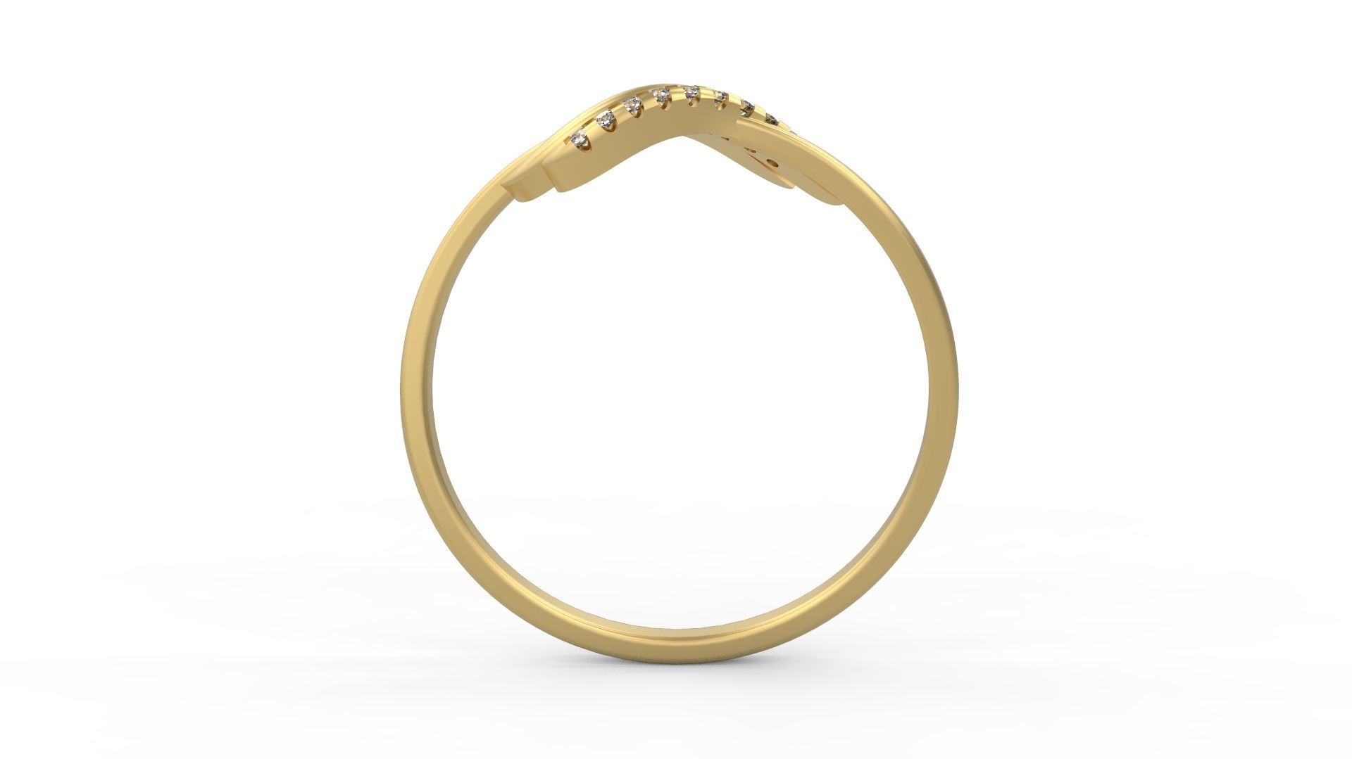 Minimalist Ring 867 3D print model_1