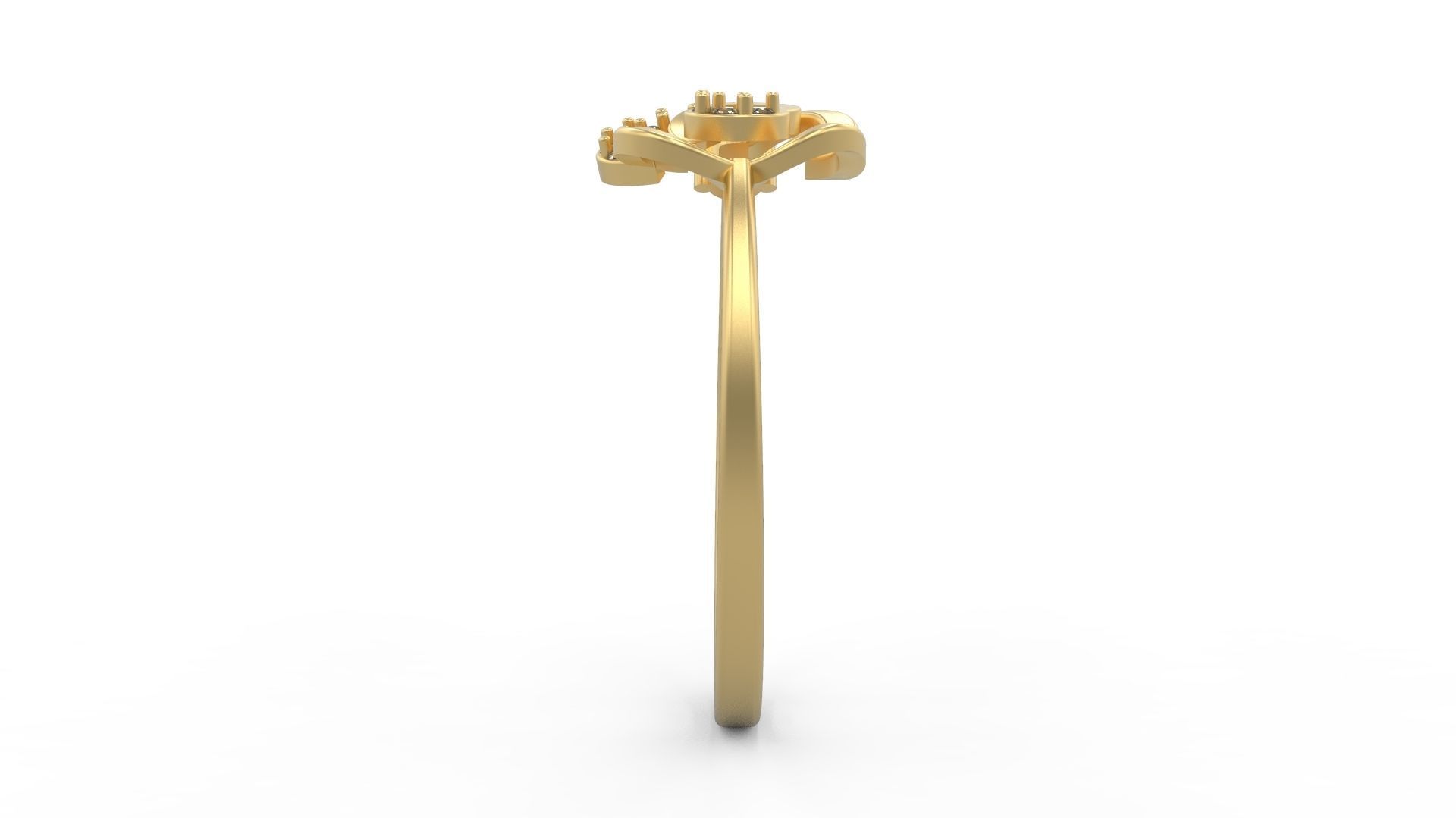 Minimalist Ring 874 3D print model_2