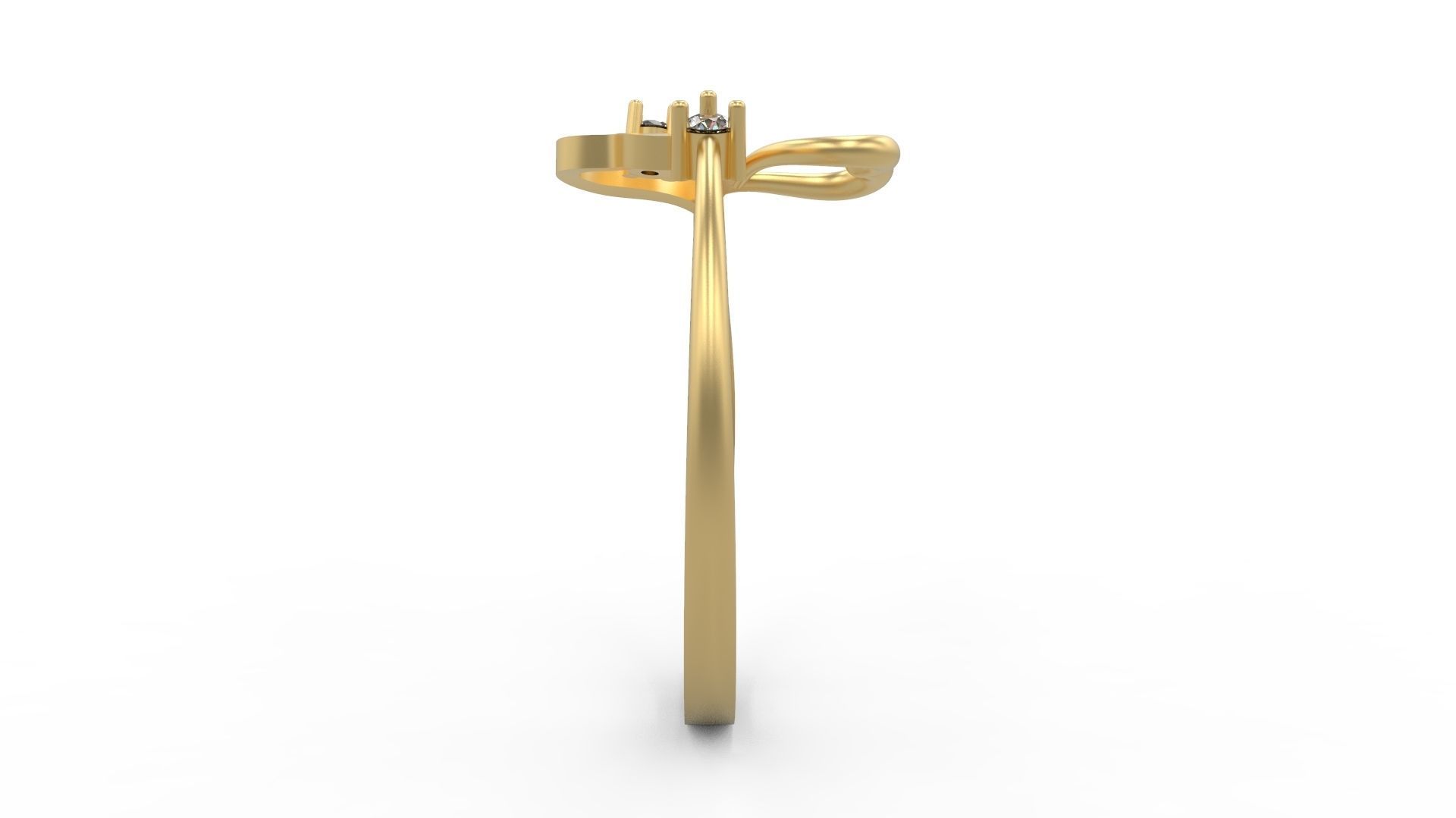 Minimalist Ring 875 3D print model_2