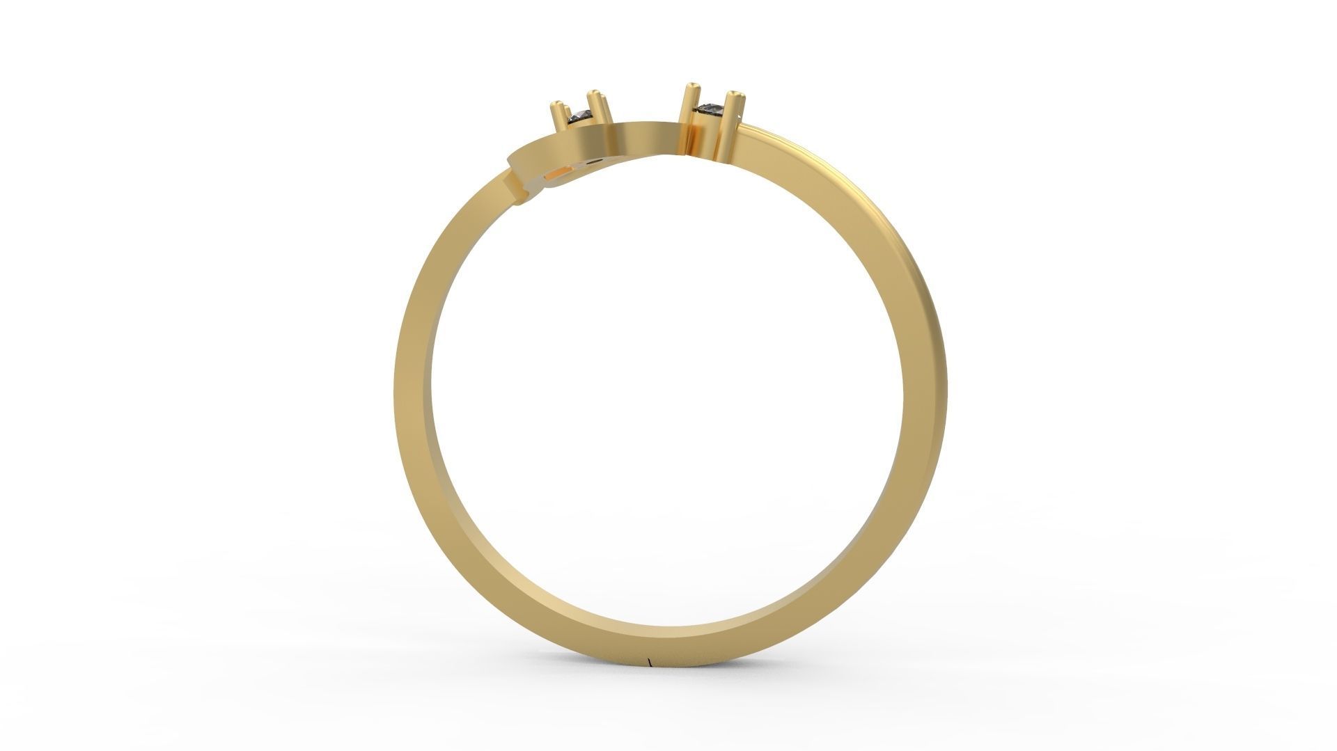 Minimalist Ring 875 3D print model_1