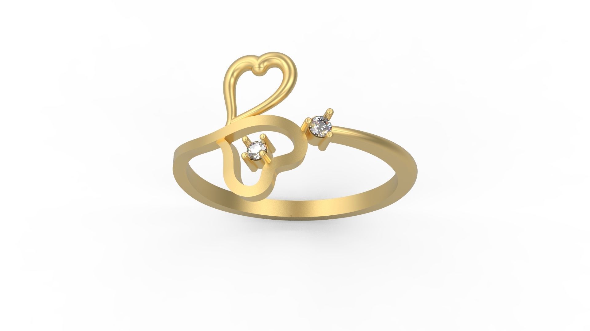 Minimalist Ring 875 3D print model_3