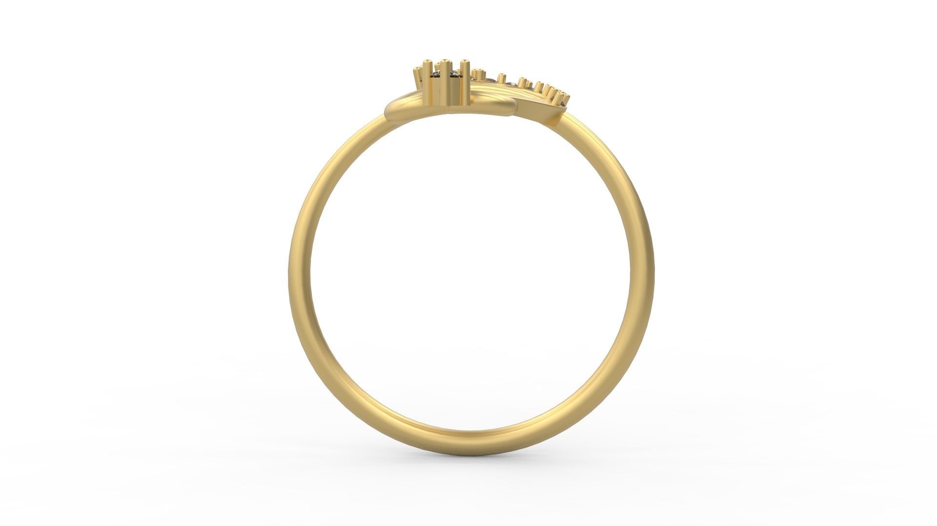 Minimalist Ring 853 3D print model_1