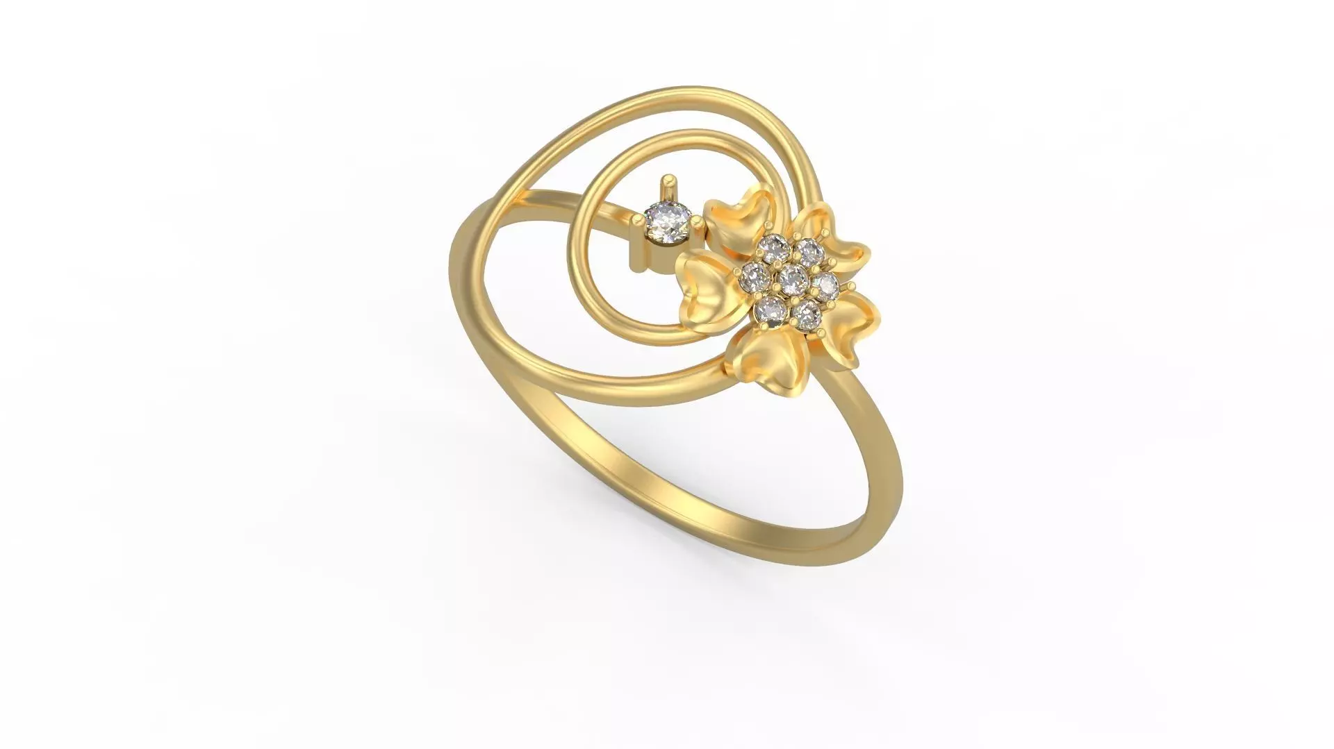 Minimalist Ring 878 3D print model_0