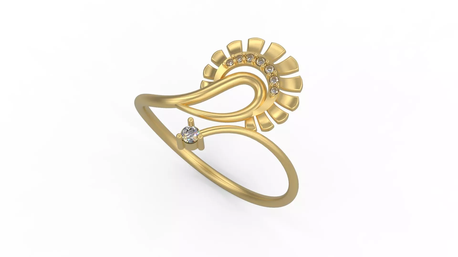Minimalist Ring 849 3D print model_0