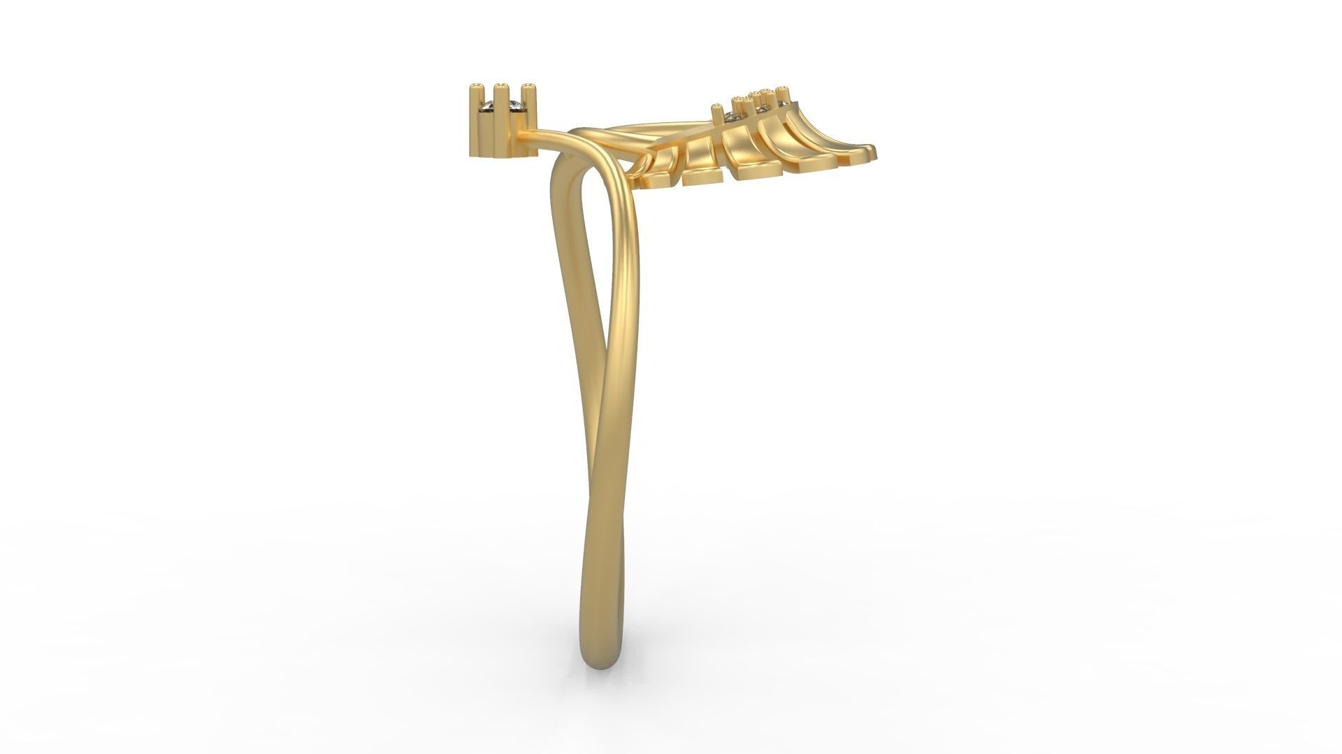 Minimalist Ring 849 3D print model_2