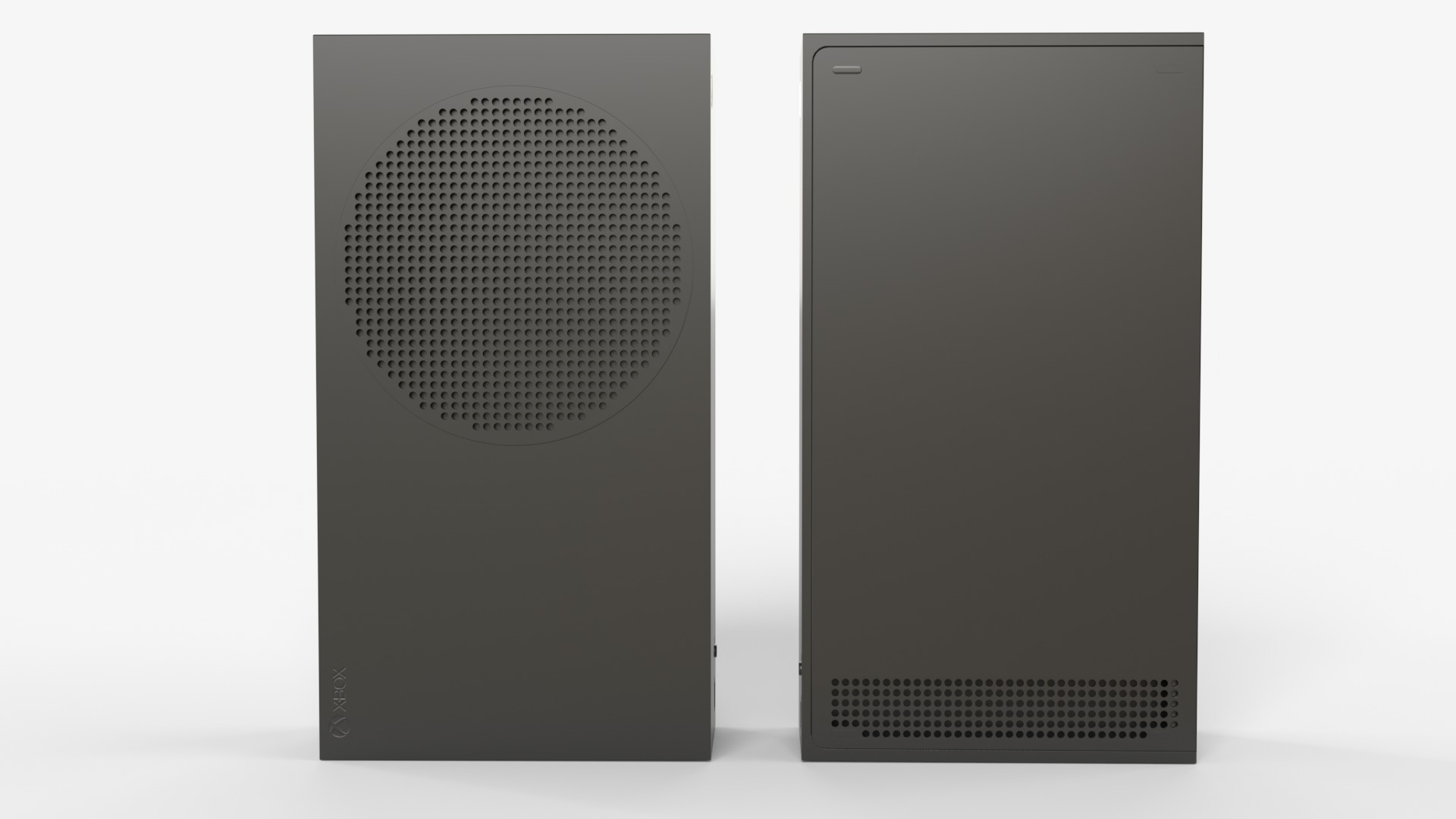 XBOX SERIES S BLACK 2023 3D model_3