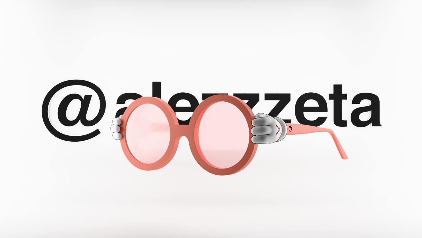 Kaws Glasses for Print 3D print model_1