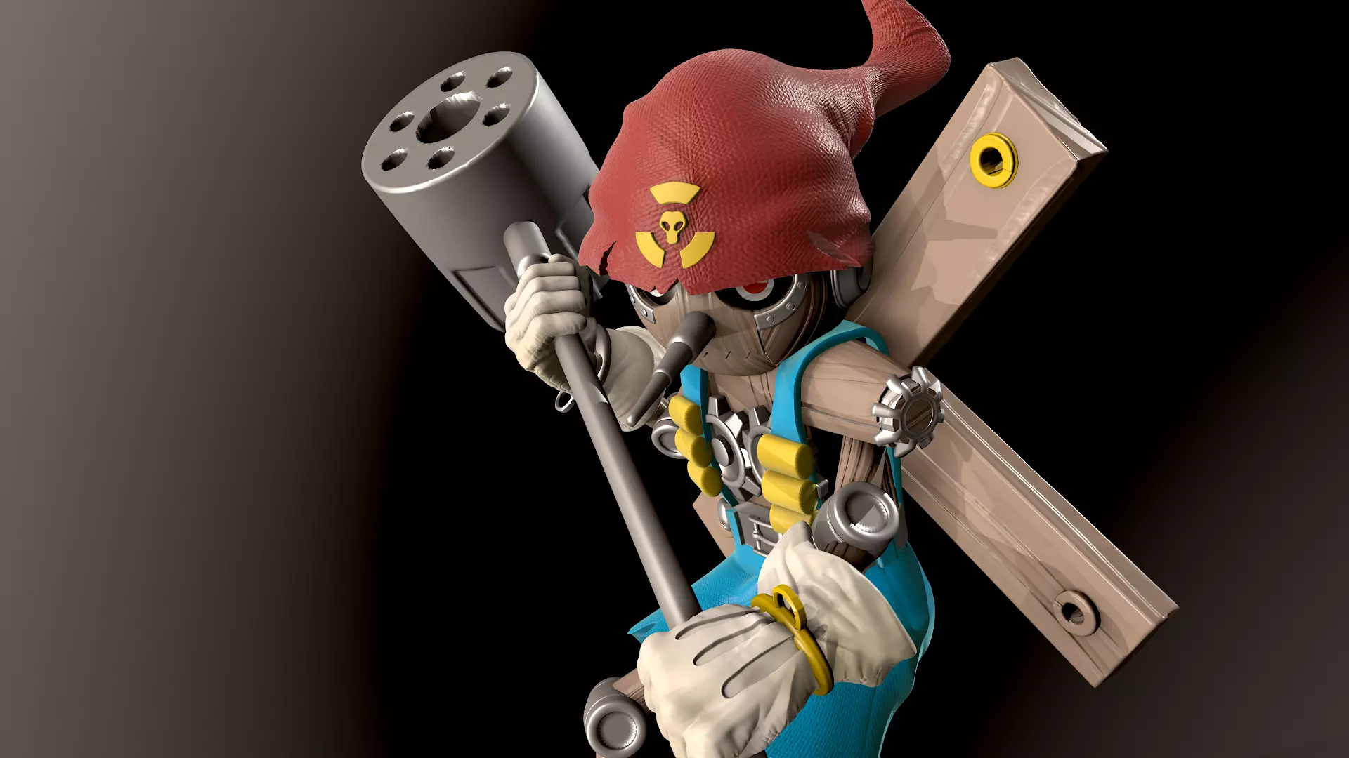 Puppetmon Digimon Dark masters 3D print model