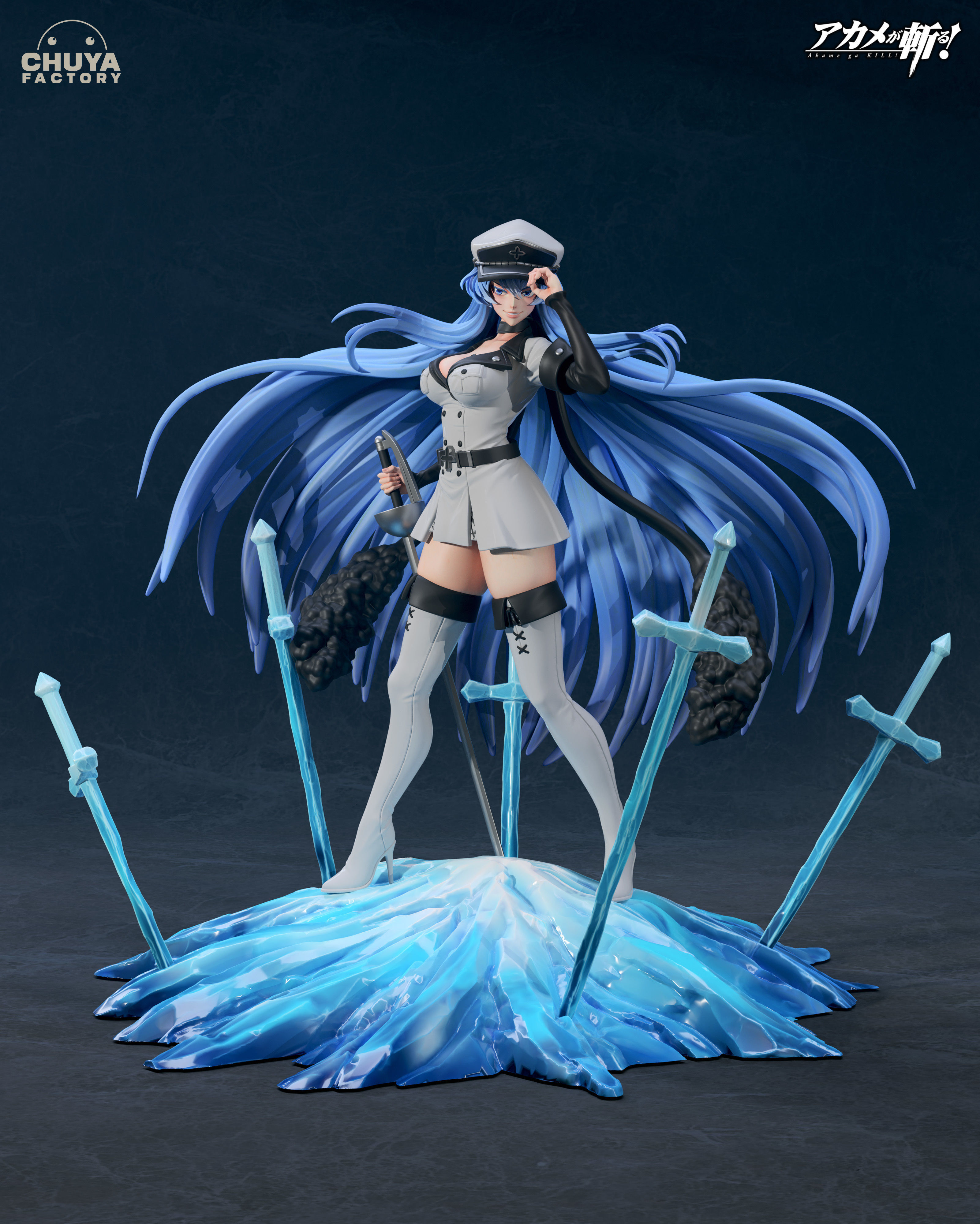 Esdeath 3D print model_1