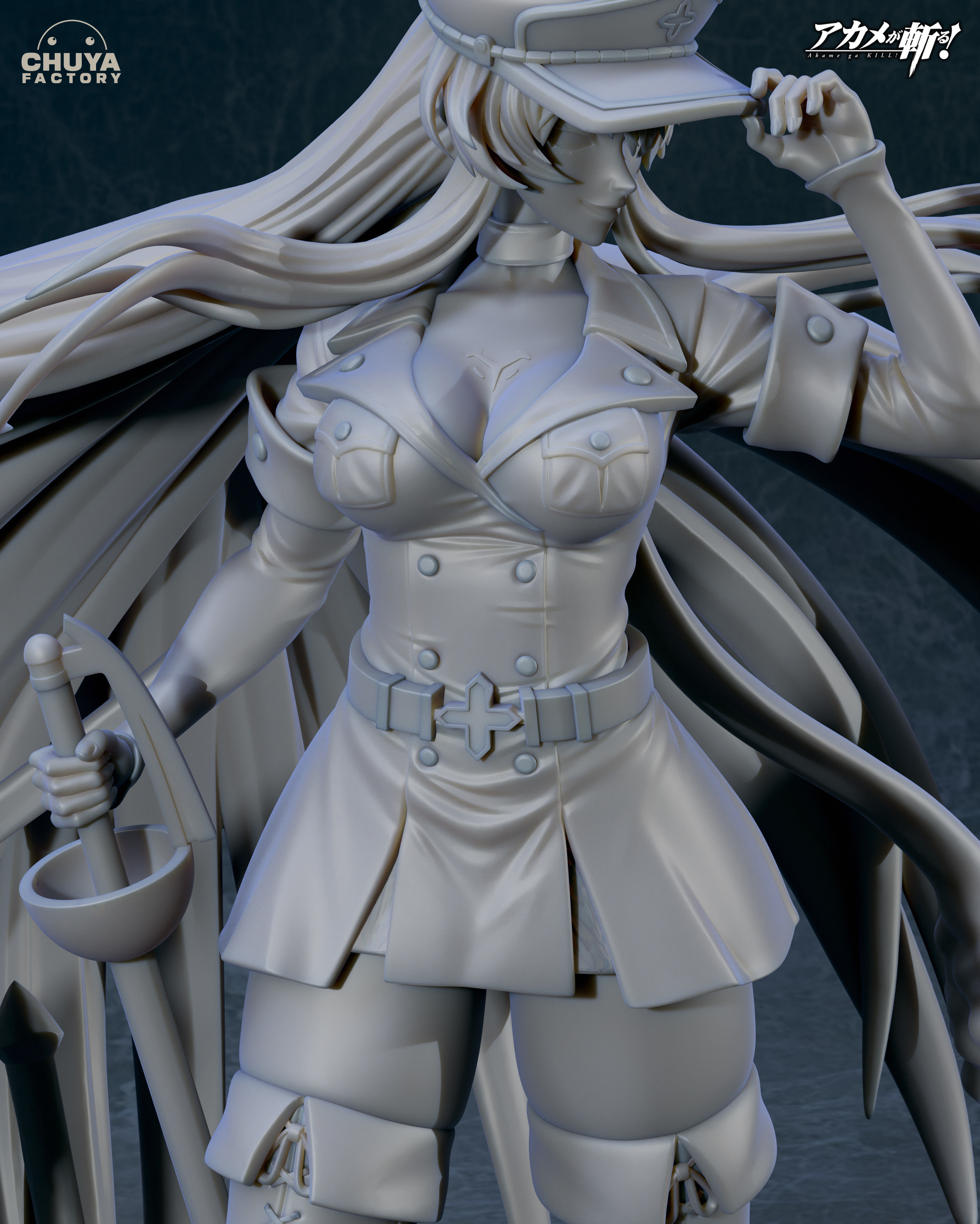 Esdeath 3D print model_12