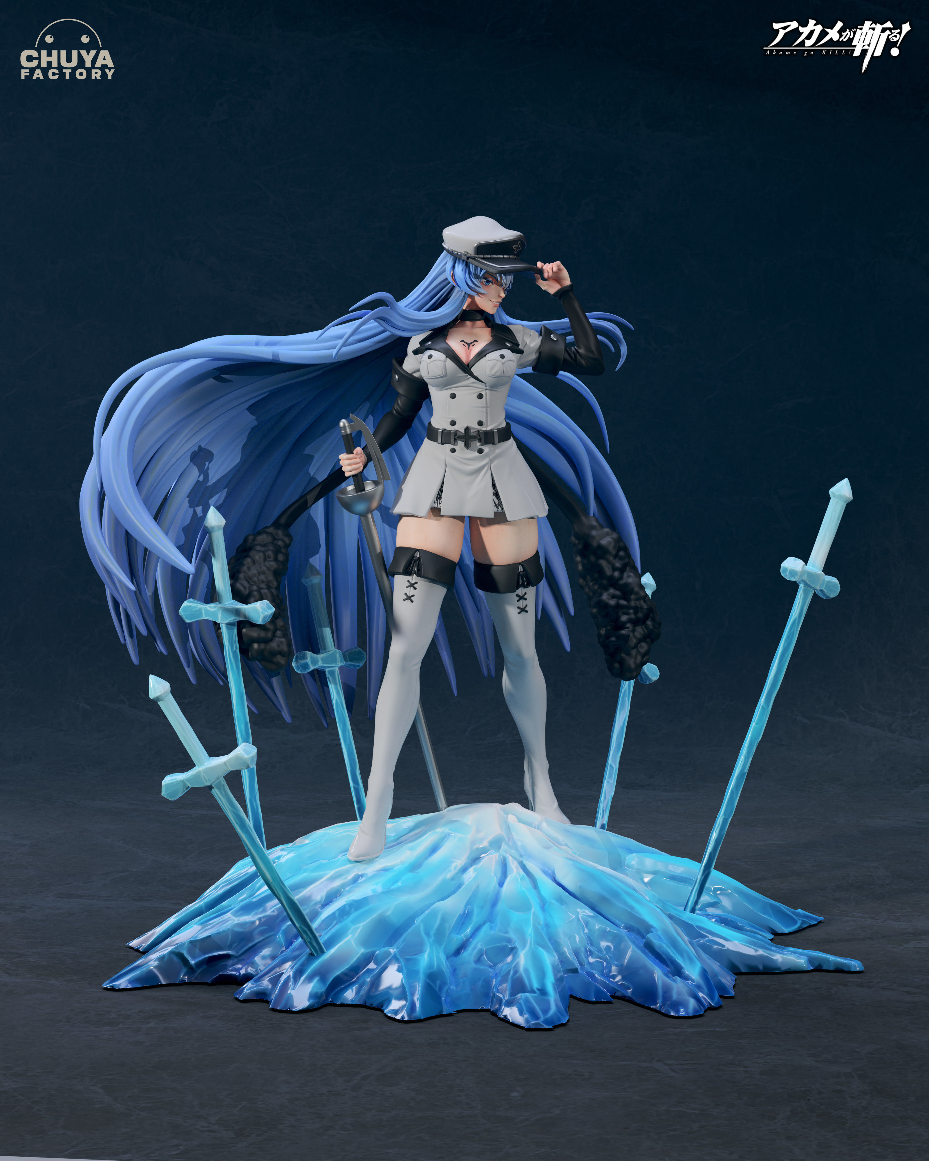 Esdeath 3D print model_7
