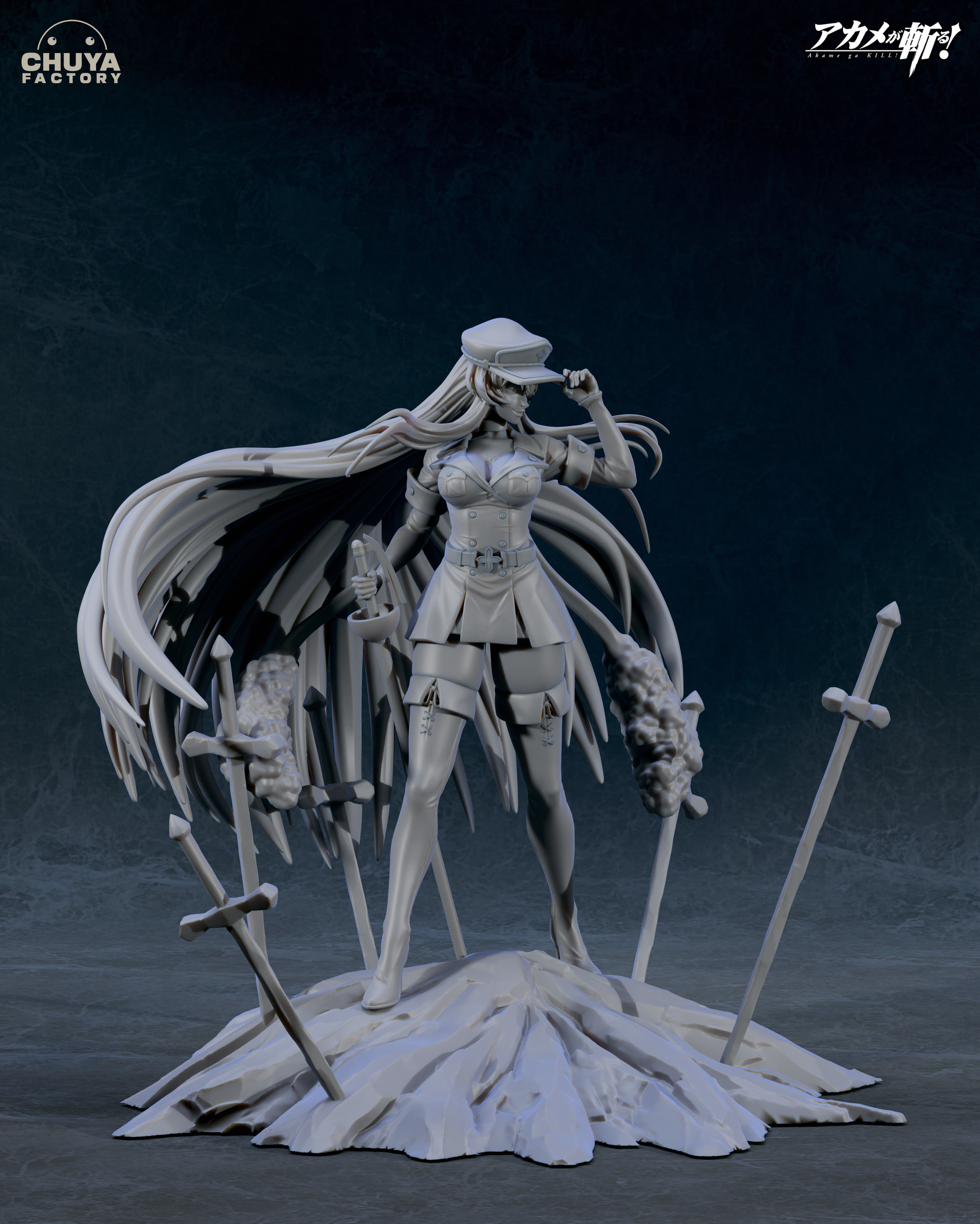 Esdeath 3D print model_9