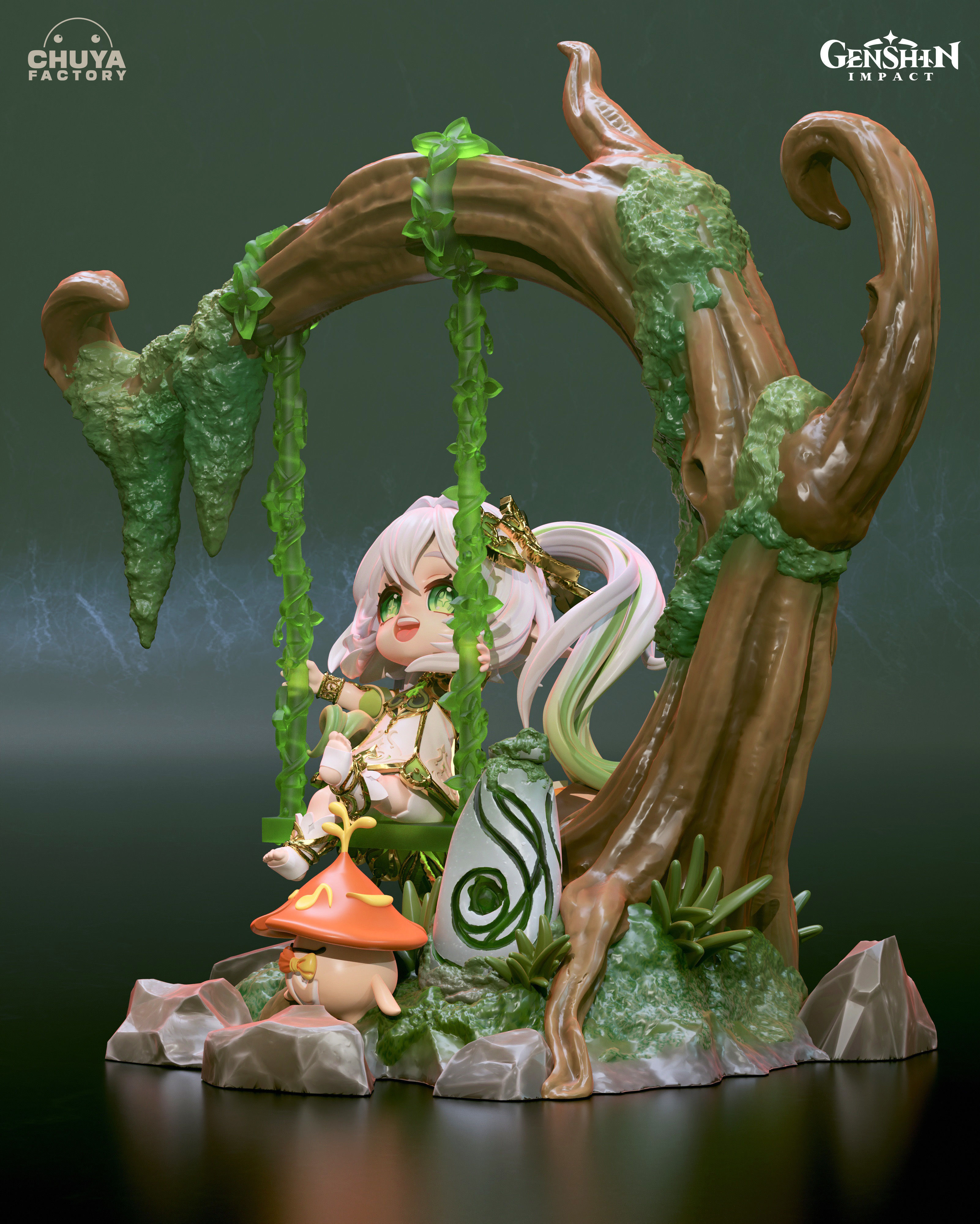 Nahida 3D print model_2