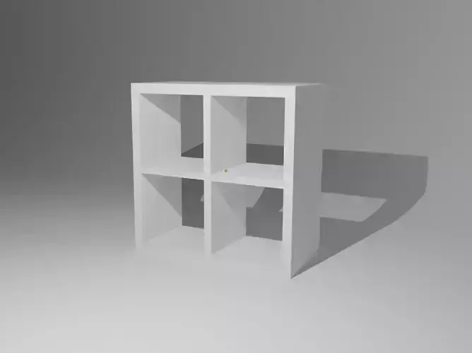 Square Cabinet Free 3D model