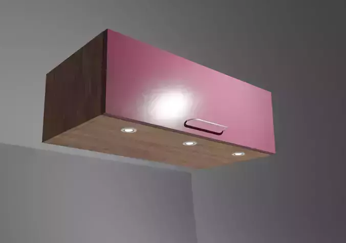 Kitchen Cabinet w Lights