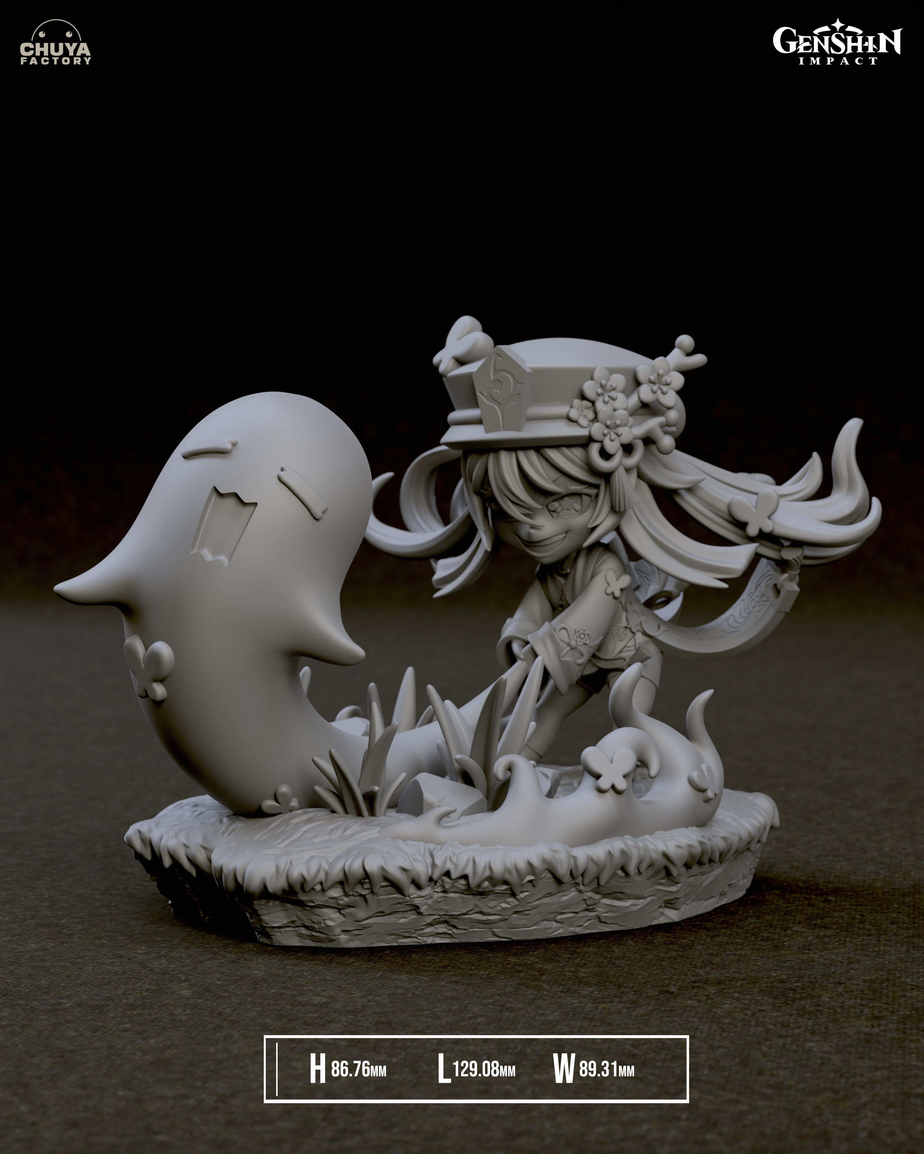 Hu Tao 3D print model_7