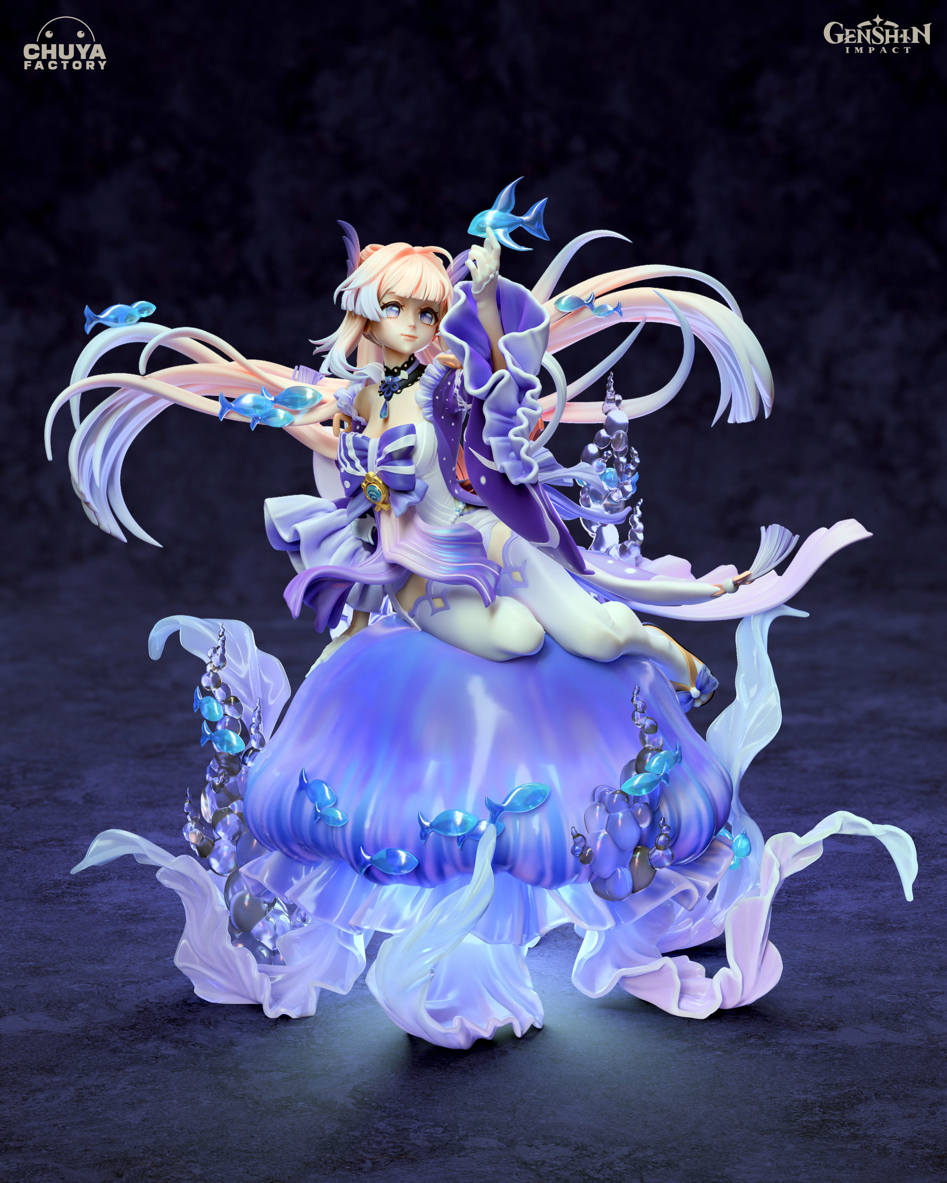 Kokomi 3D print model_4