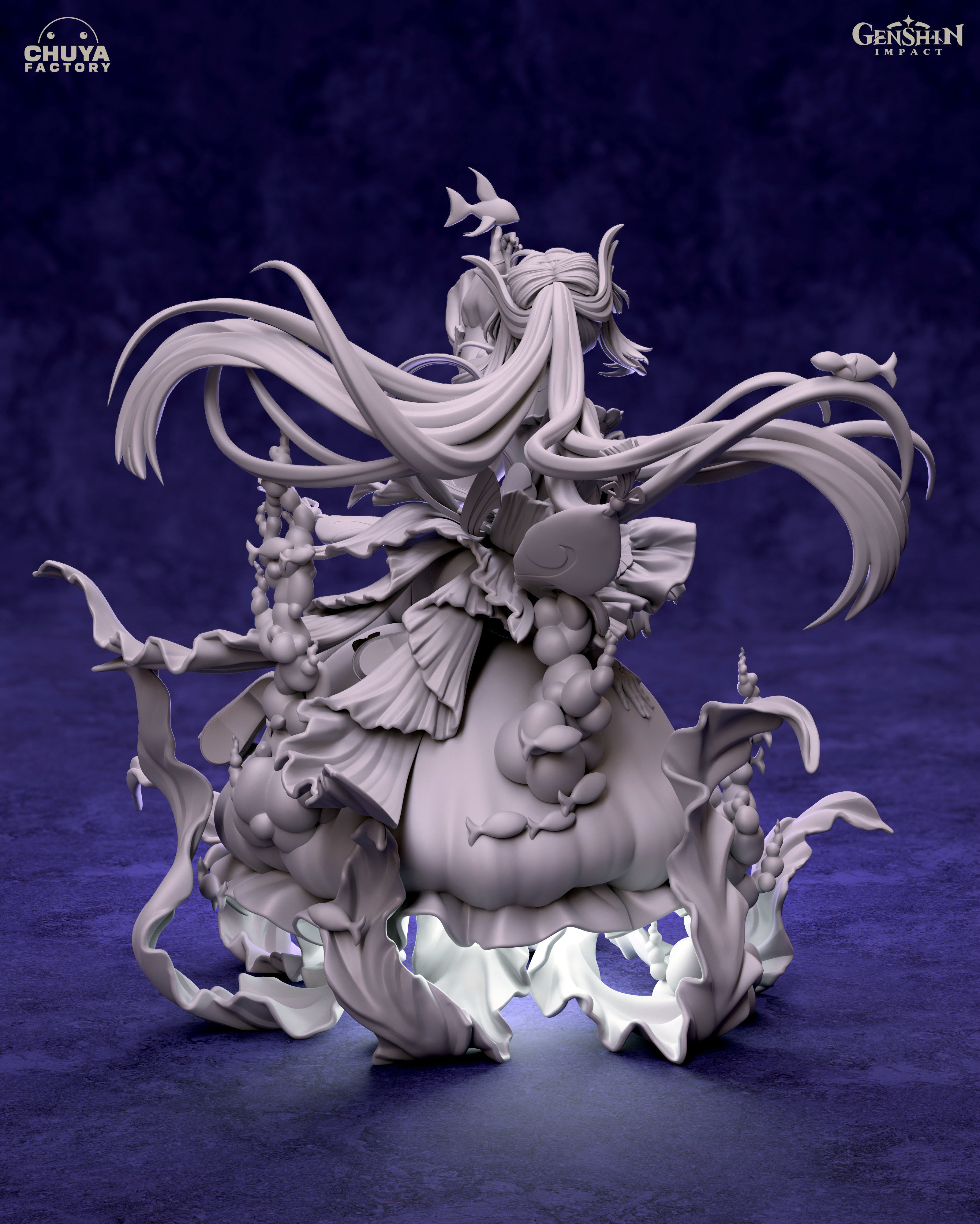 Kokomi 3D print model_14