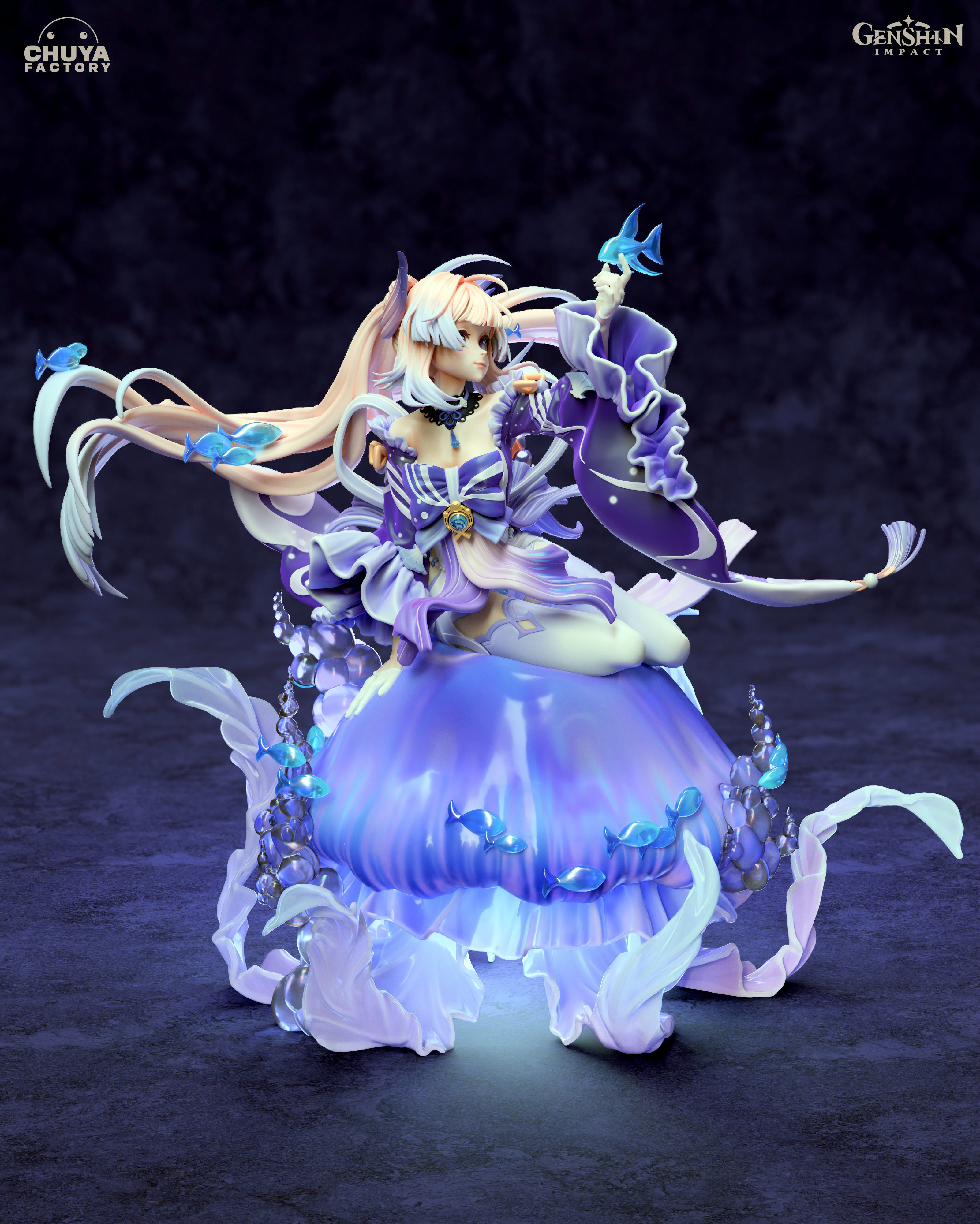 Kokomi 3D print model_3