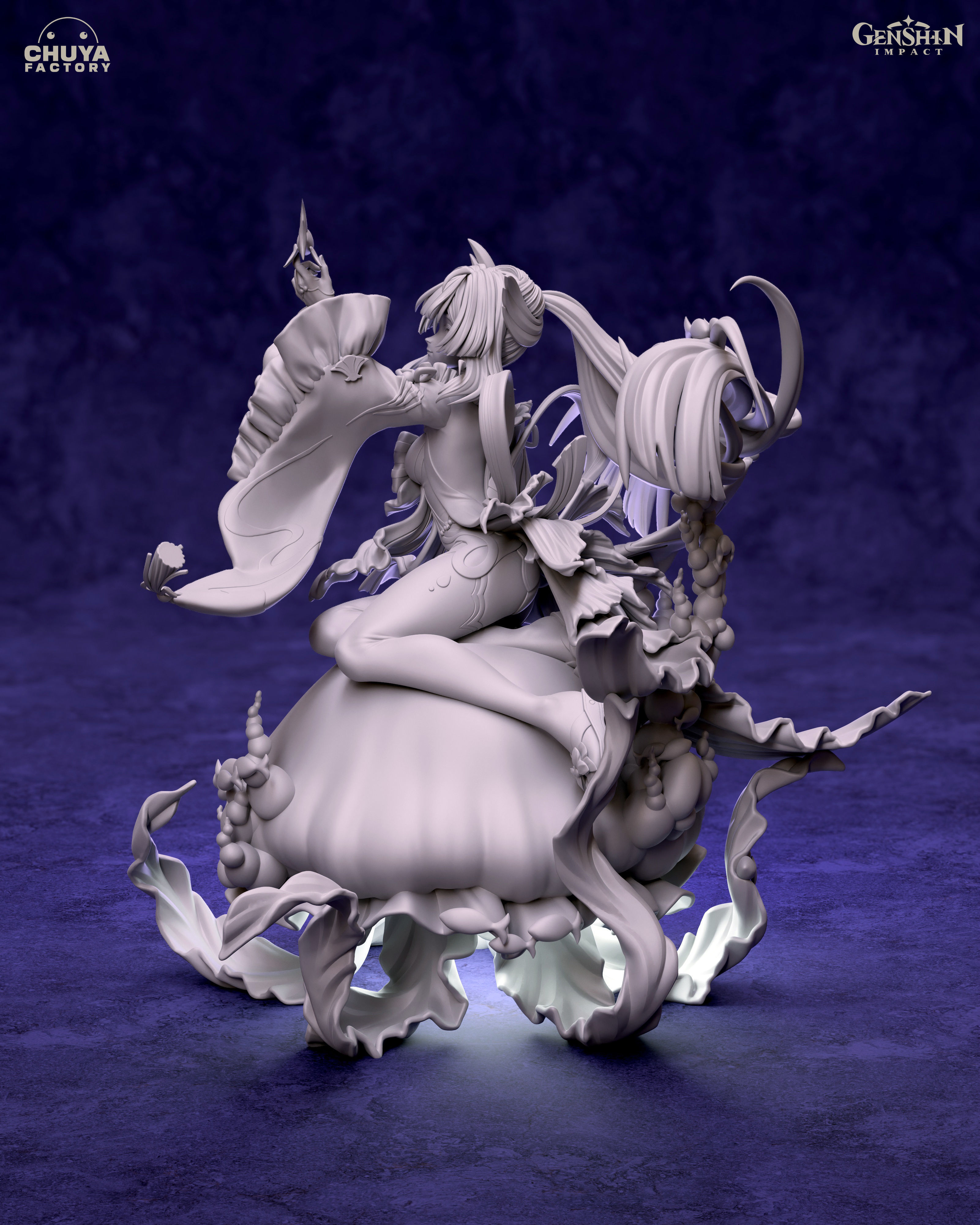 Kokomi 3D print model_13