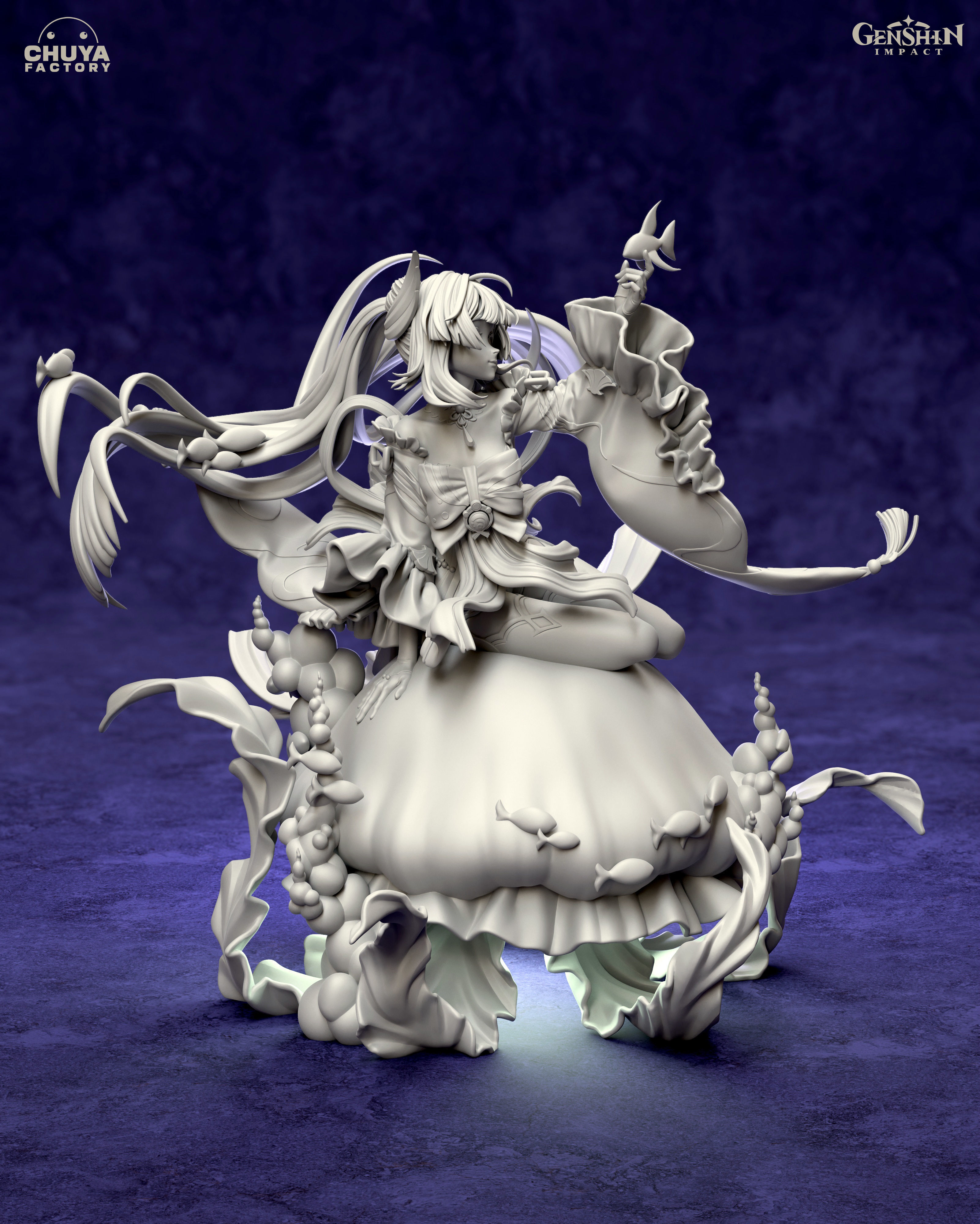 Kokomi 3D print model_12