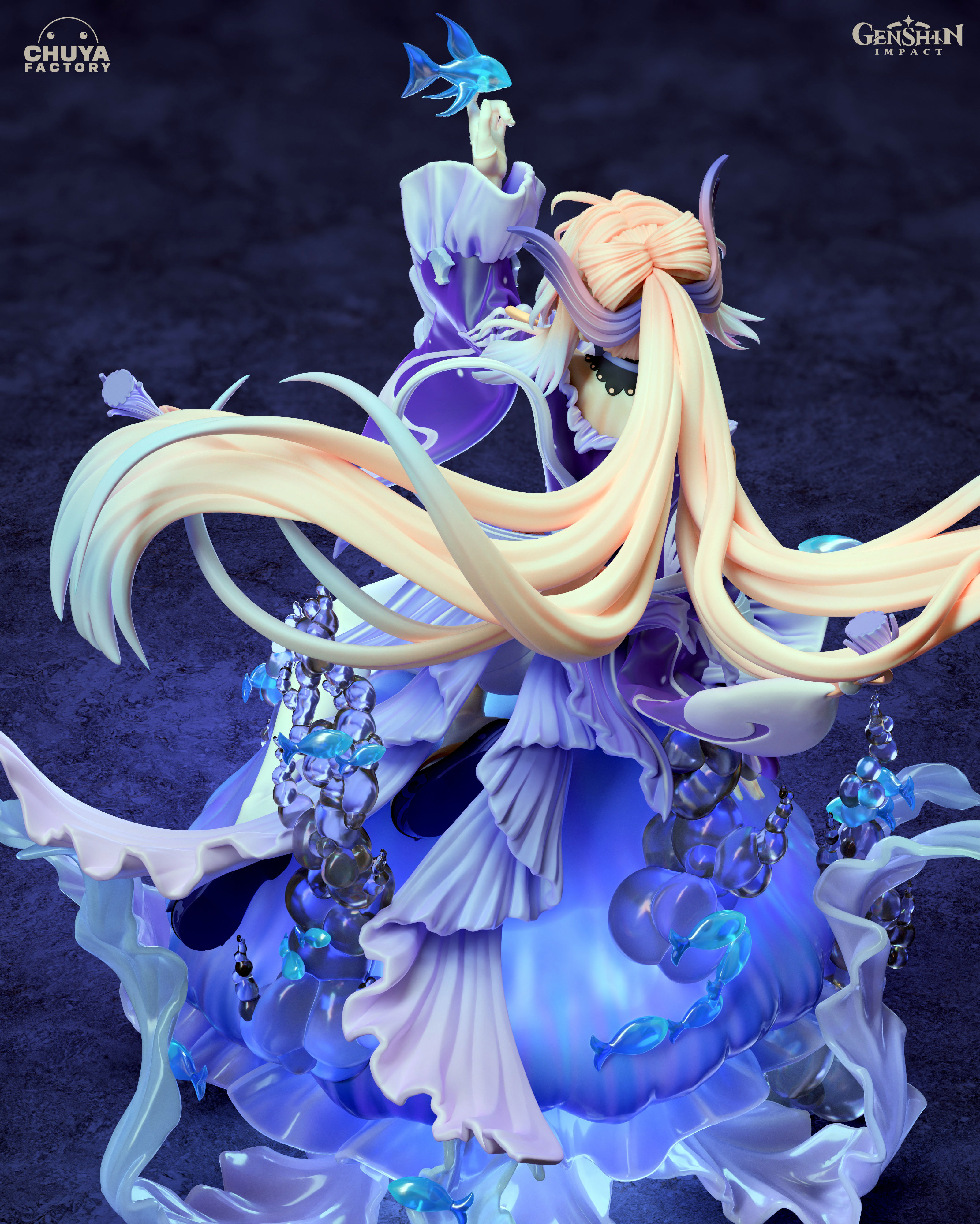 Kokomi 3D print model_9