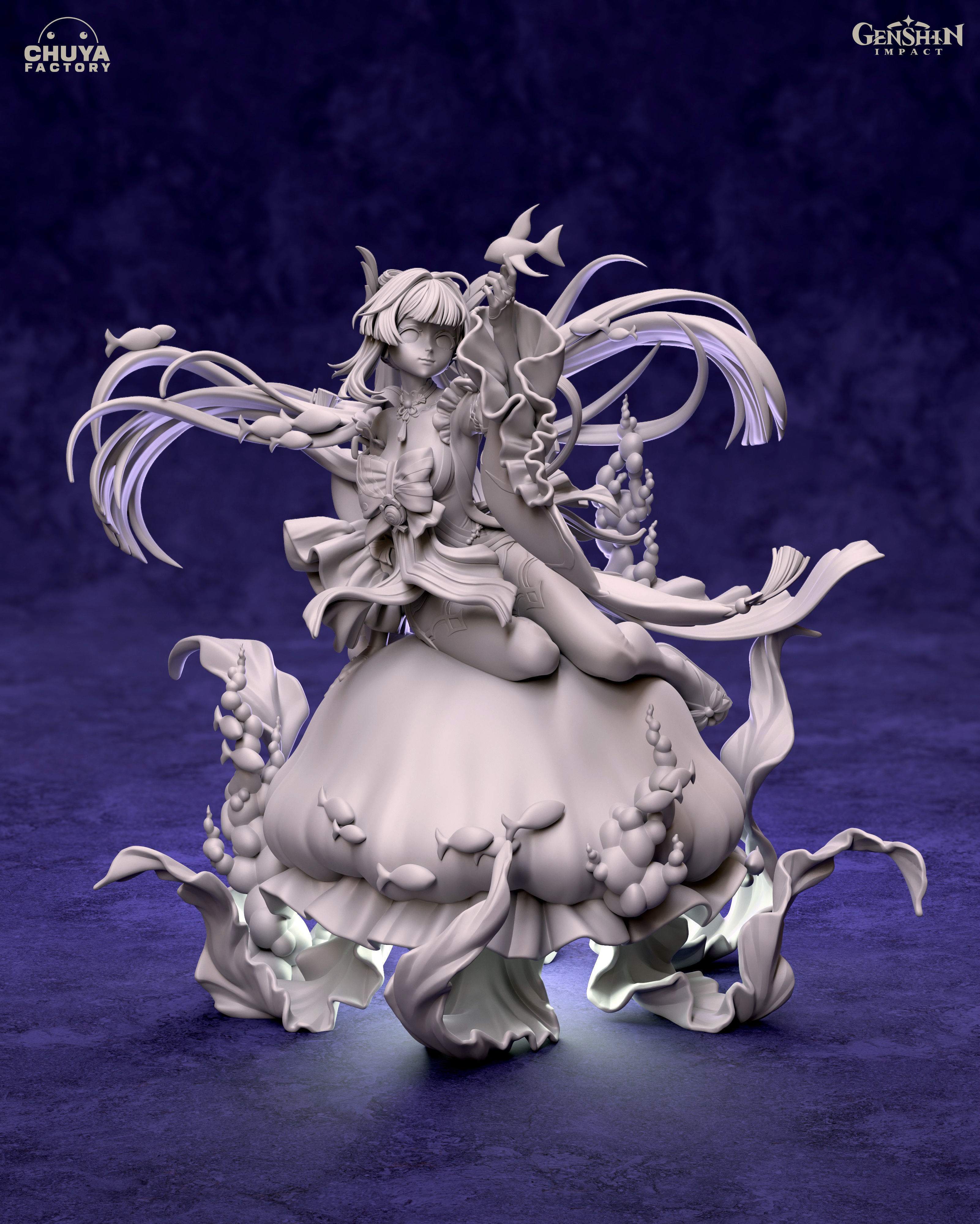 Kokomi 3D print model_11