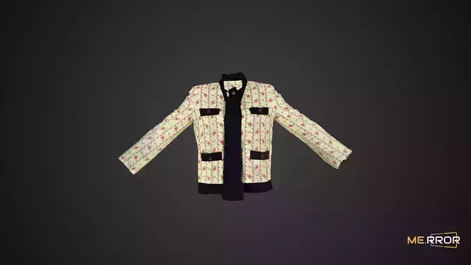 Rose Patterned Jacket