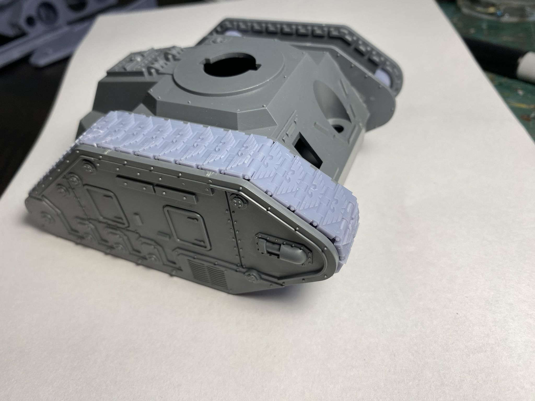 Wide Tracks for Imperial Vehicles - Eagle pattern 3D print model_3