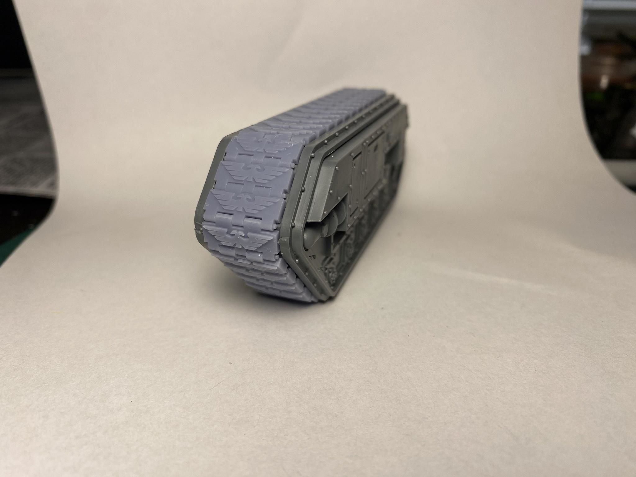 Wide Tracks for Imperial Vehicles - Eagle pattern 3D print model_6