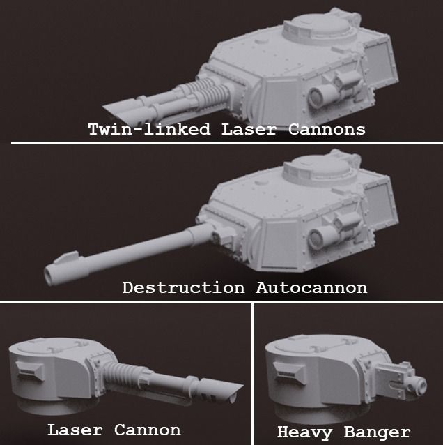 Carnosaur Medium Tank 3D print model_12